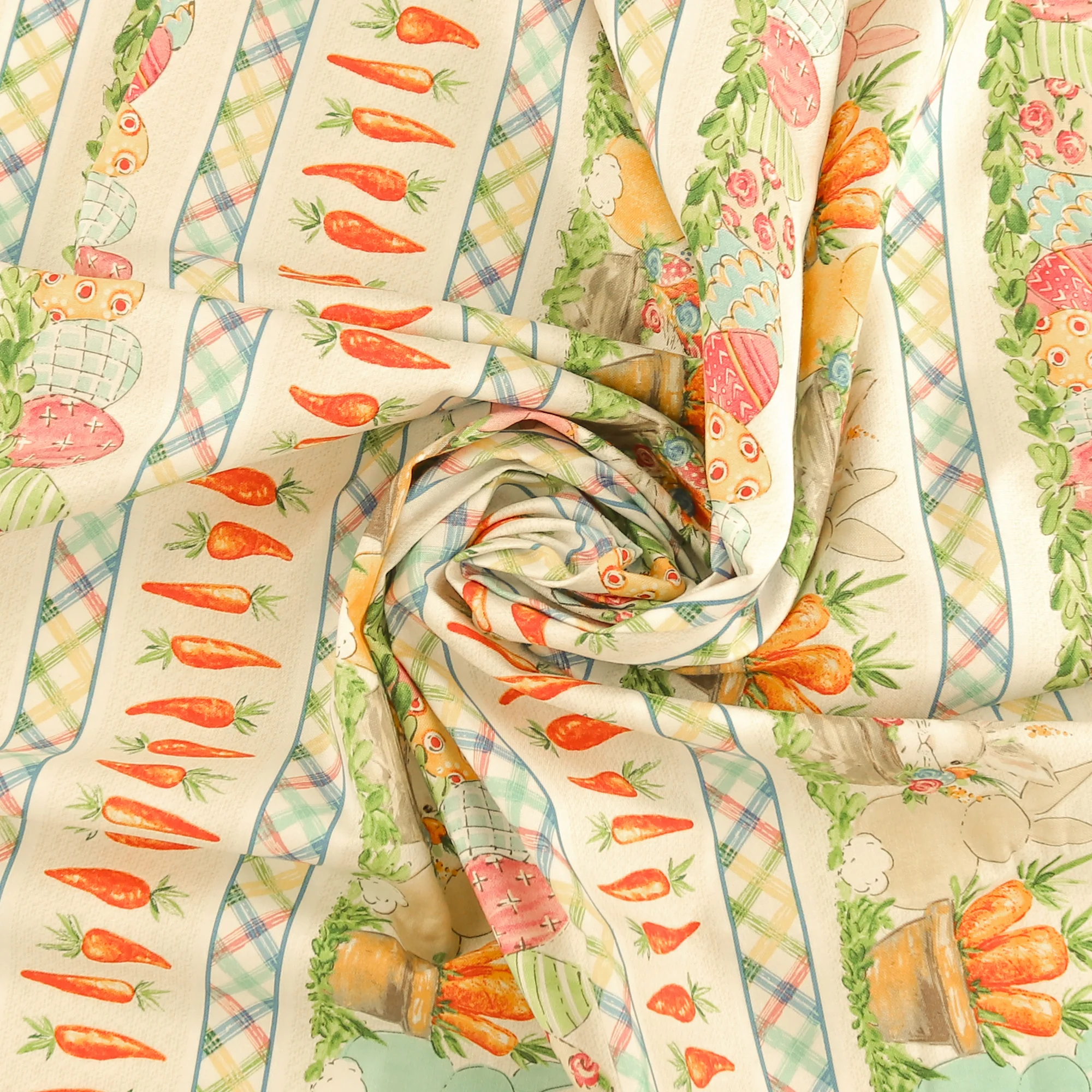 Henry Glass - Printed Cotton - «PEEK A BOO BUNNIES» - 002 - Ivory - Image 2