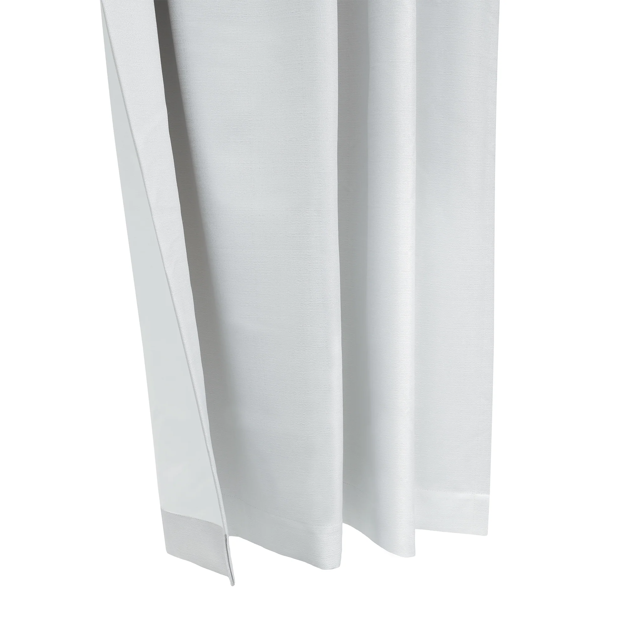 Hidden Tab curtain panel - Sutton - White - Image 3