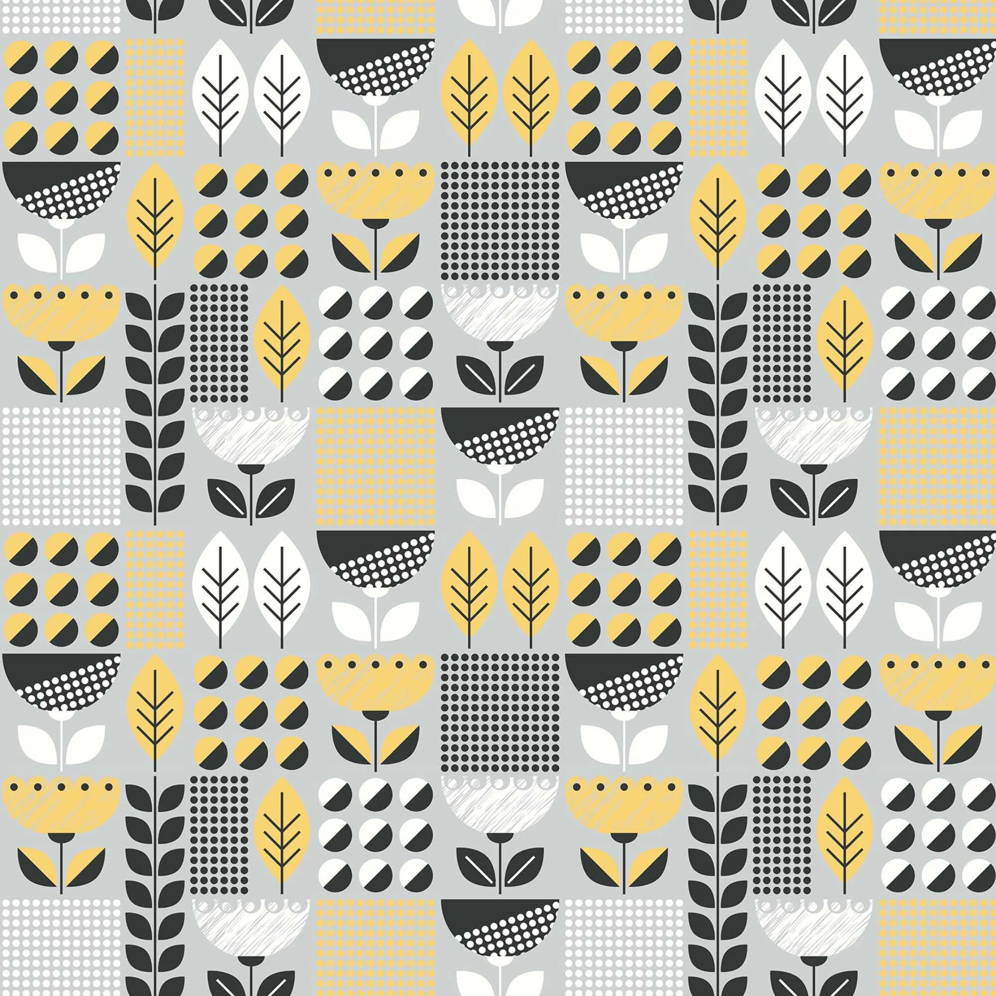 Home Decor Fabric - BERLIN - Tulip Yellow