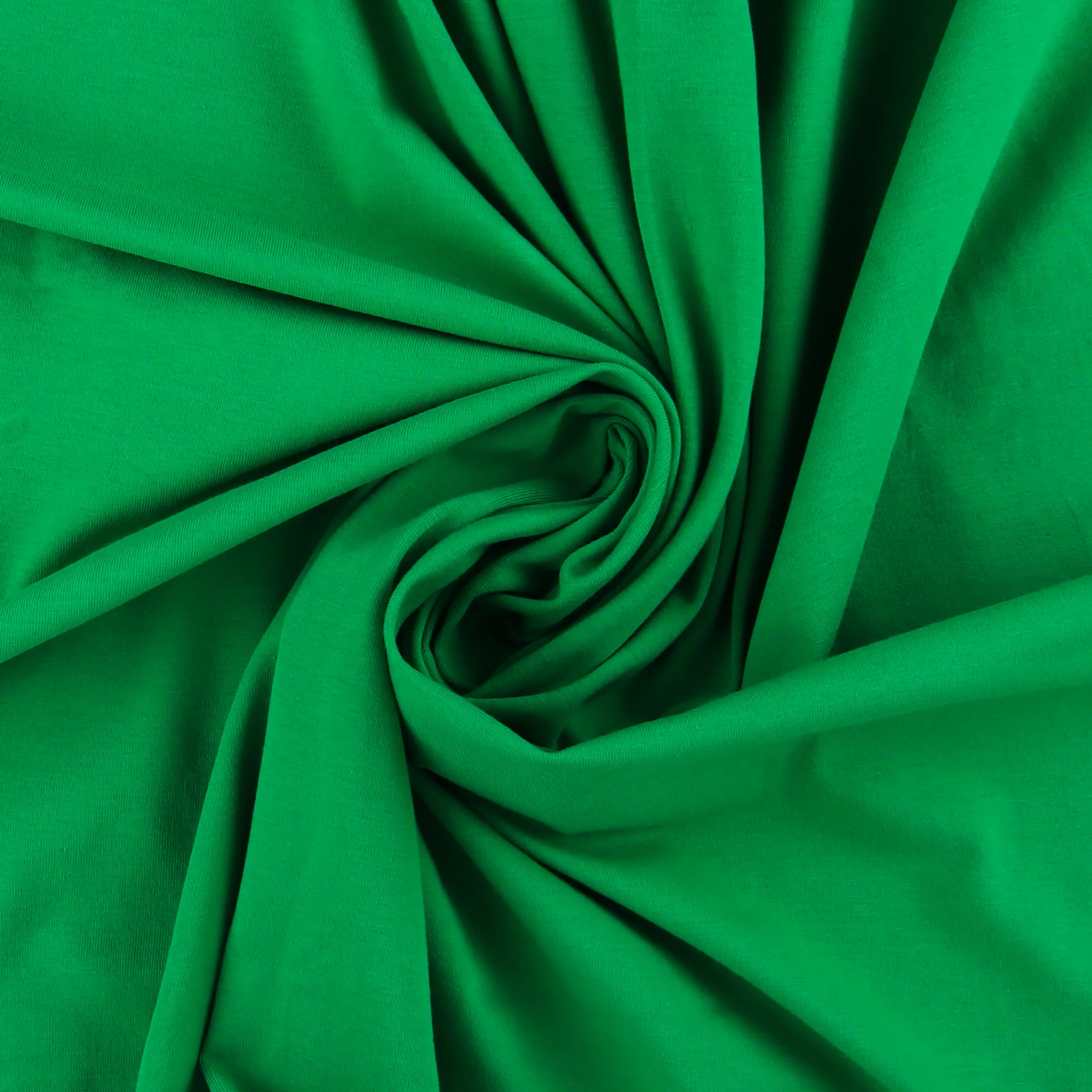 IMA-GINE Cotton Spandex Solid - Kelly Green - Image 2