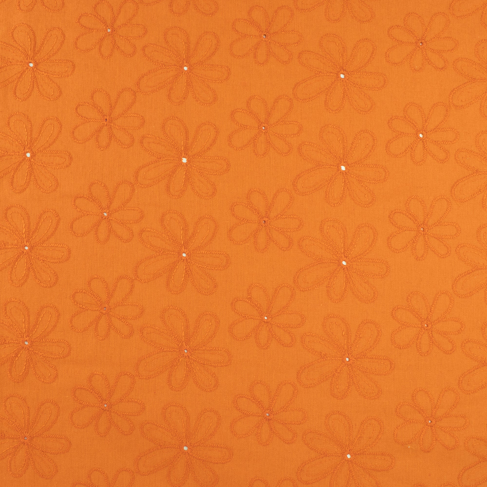 IN BLOOM Embroidery - 001 - Tangerine - Image 4