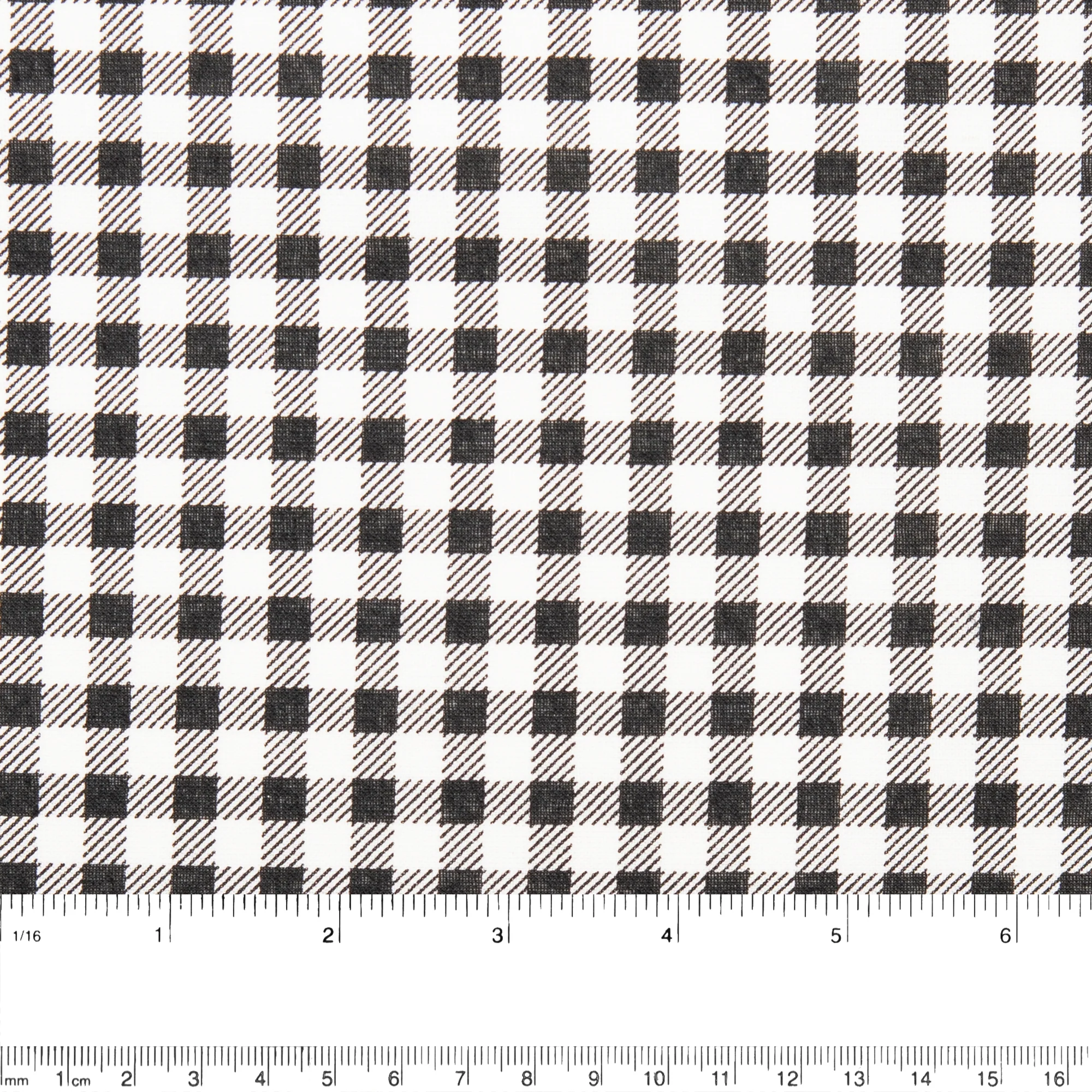 Just Basic 11 - Buffalo plaid 1/4'' - White - Image 2
