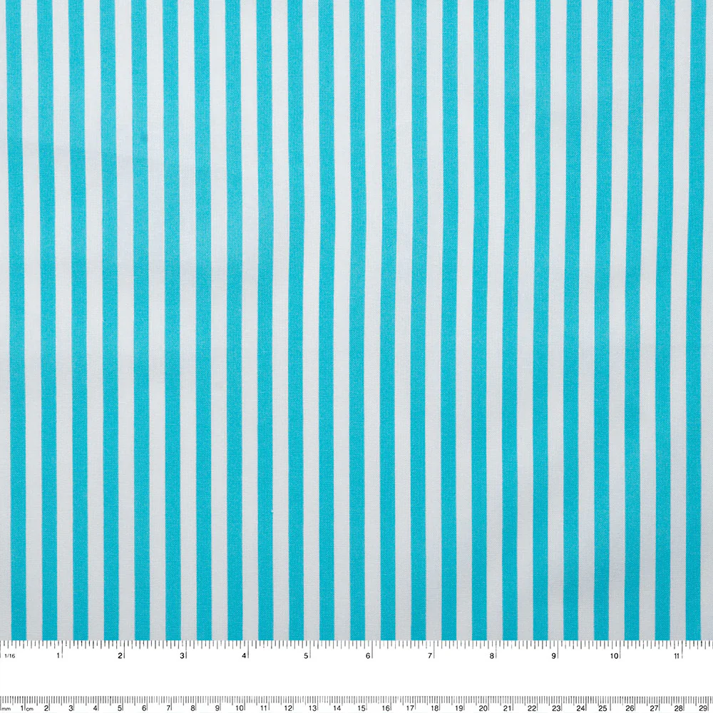 Just Basic 2 - Stripes - Turquoise - Image 2