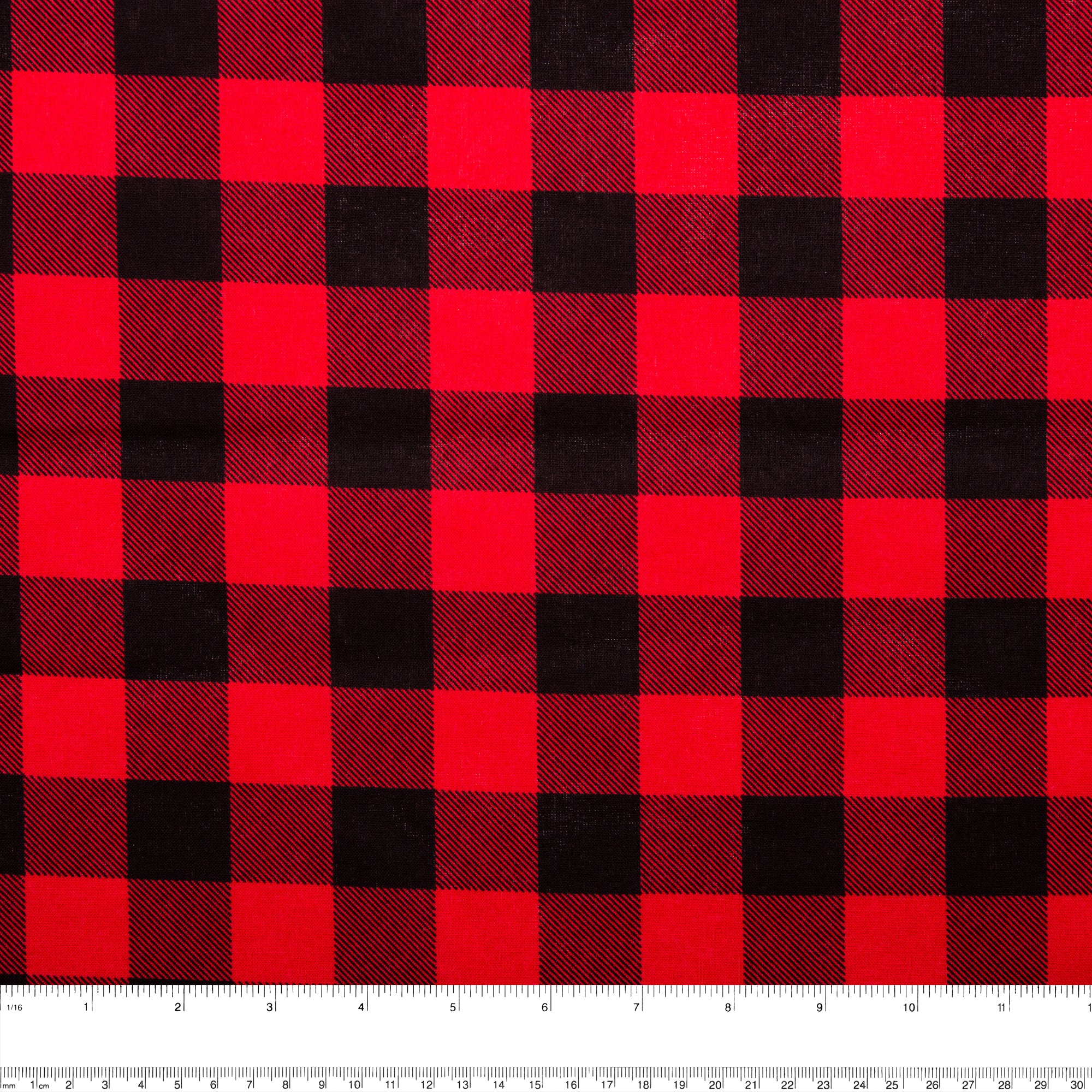 Just Basic 9 - Buffalo plaid 1'' - Red - Image 2