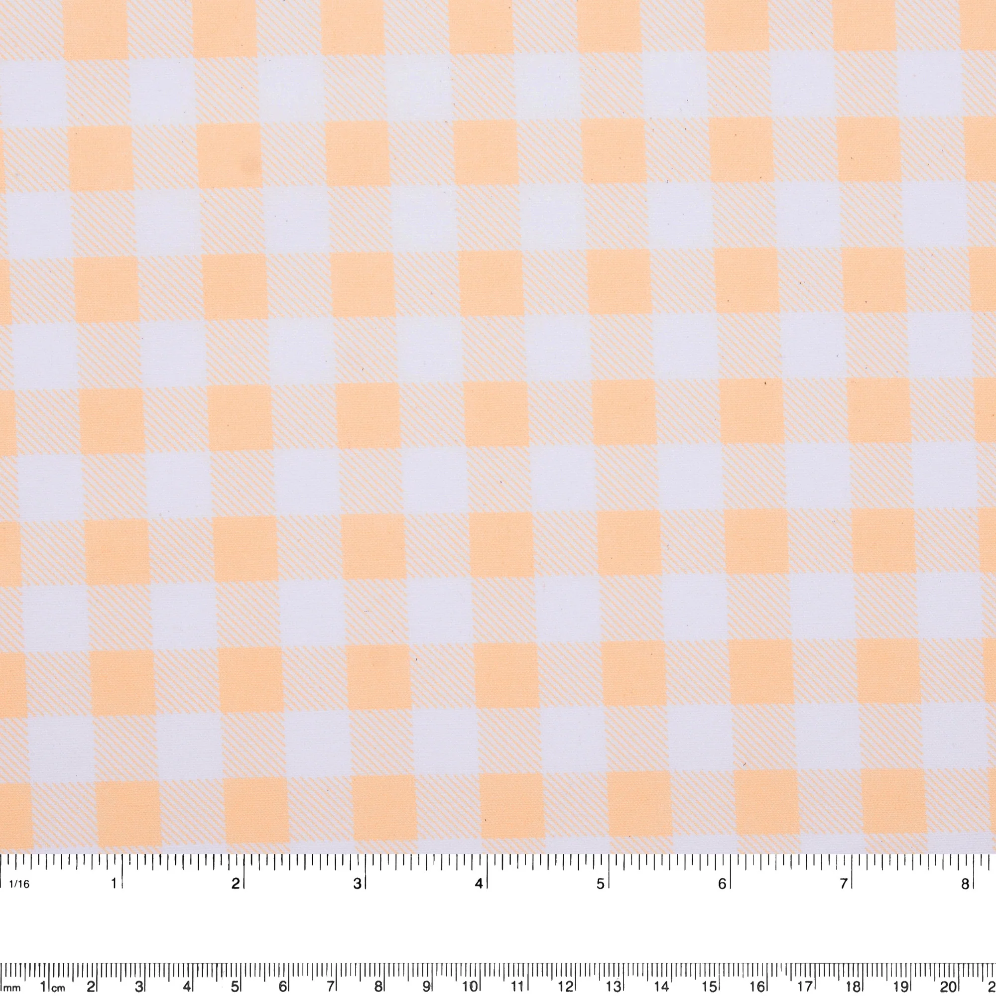 Just Basic - Buffalo plaid 1/2'' - Pineapple - Image 3