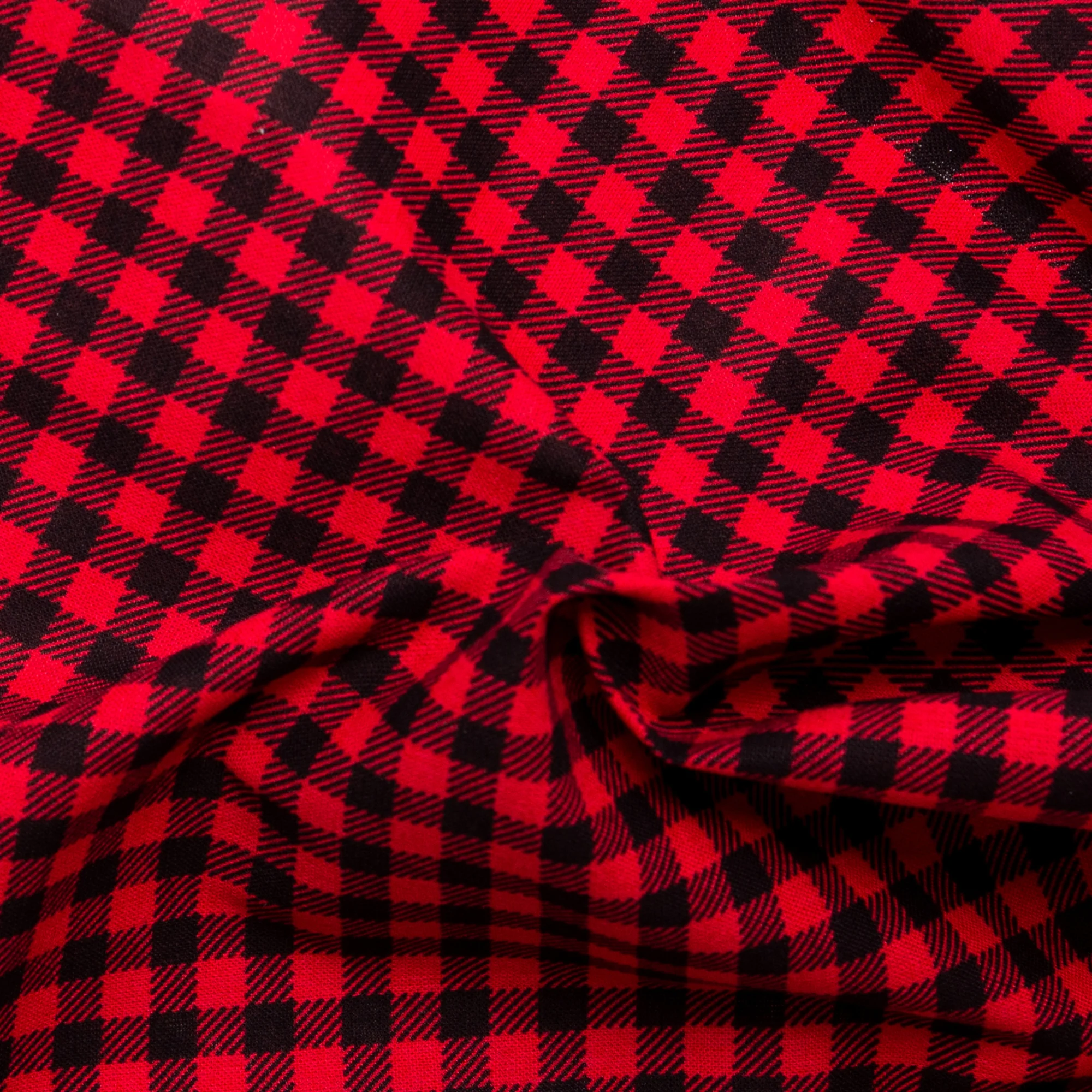 Just Basic - Plaids 11 - Red - Image 2