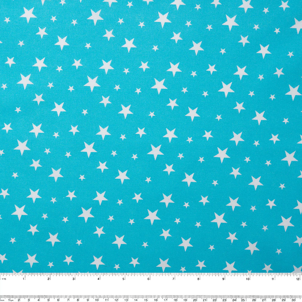 Just Basic - Stars - Turquoise - Image 2