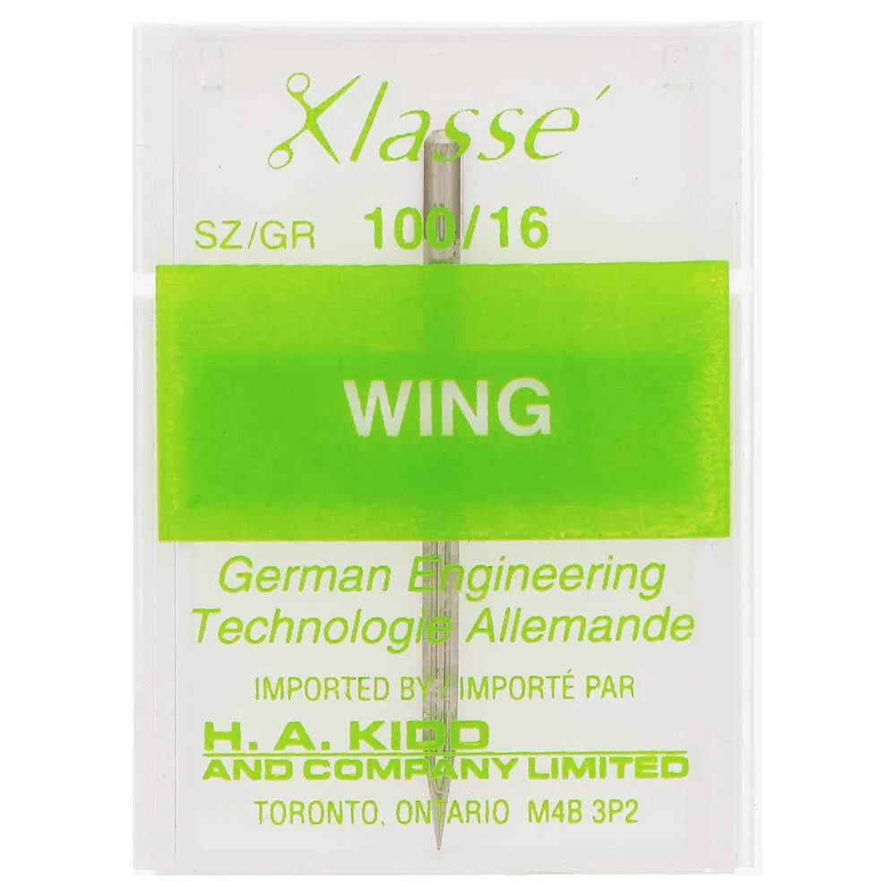 KLASSE´ Wing Needles Cassette - Size 100/16