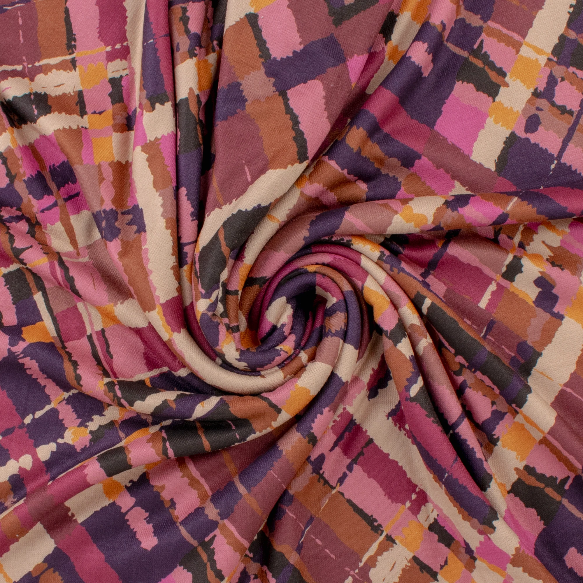 Knit Print - LORETTA - 002 - Wine - Image 2