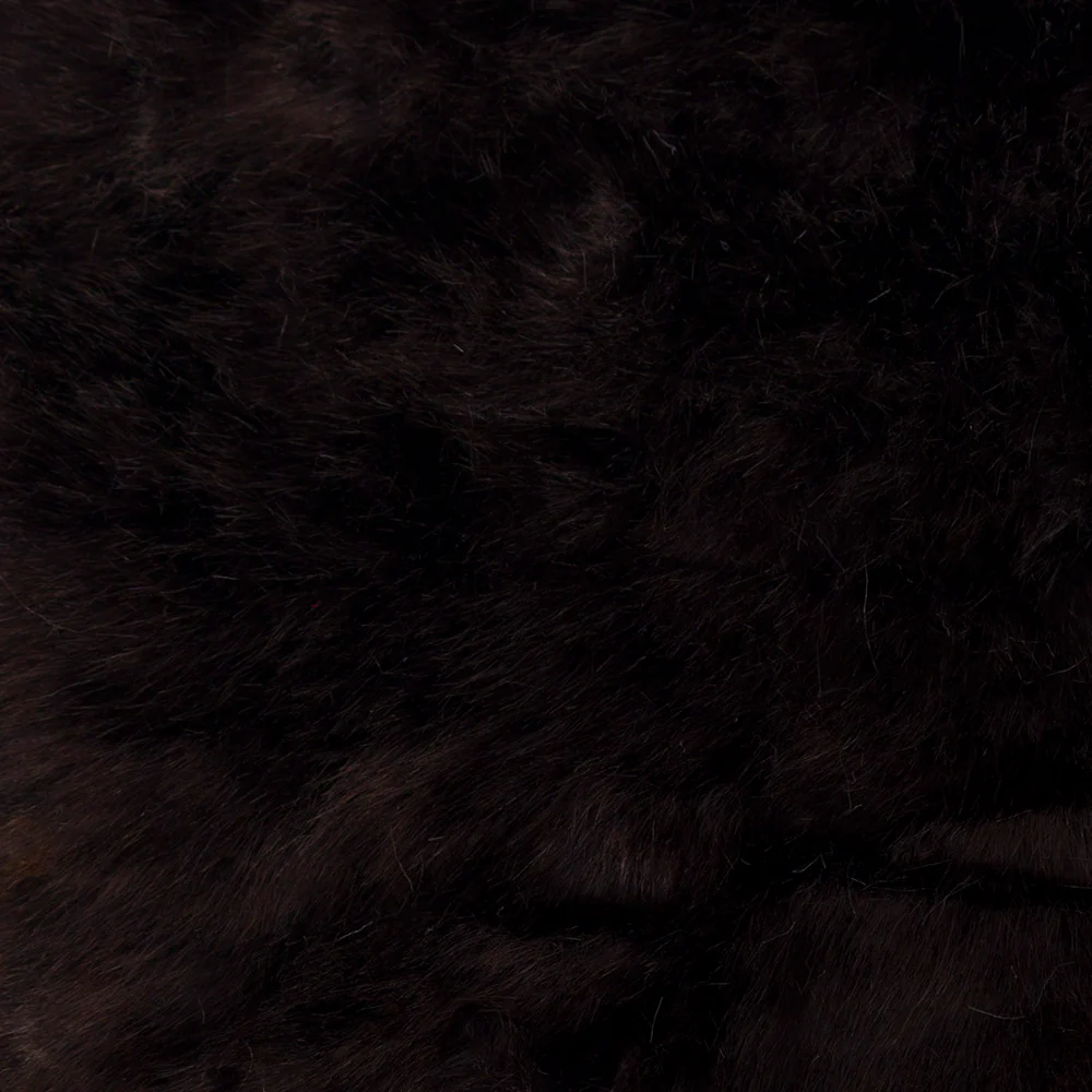 Luxury Faux Fur - Black 2