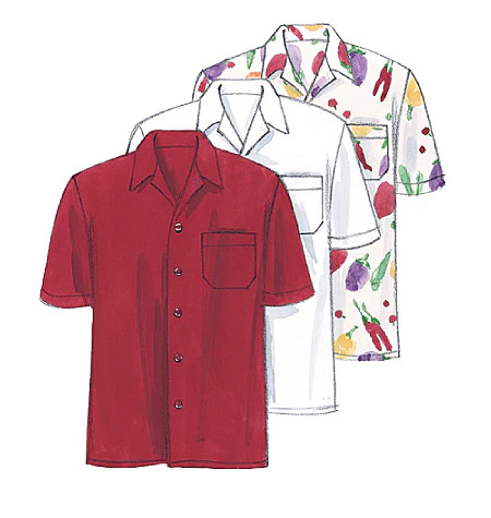 M2233 Misses' and Men's Jacket, Shirt, Apron, Pull-On Pants, Neckerchief and Hat (size: XLG) - Image 5