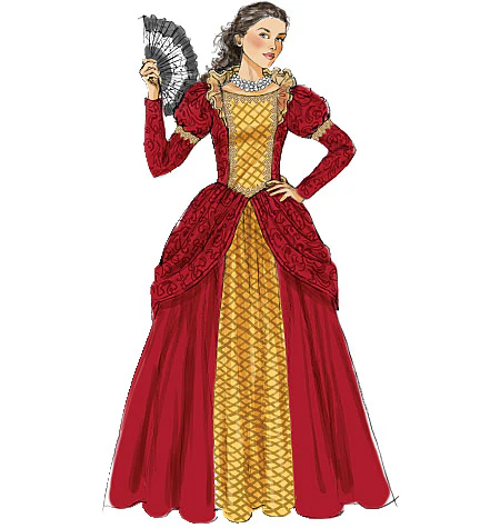 M6420 Misses'/Children's/Girls' Costumes (size: (3-4) (5-6) (7-8)) - Image 7