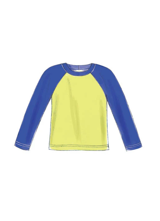 M7379 Children's/Boys' Raglan Sleeve and Tank Tops, Cargo Shorts and Pants (size: 7-8-10-12-14) - Image 5