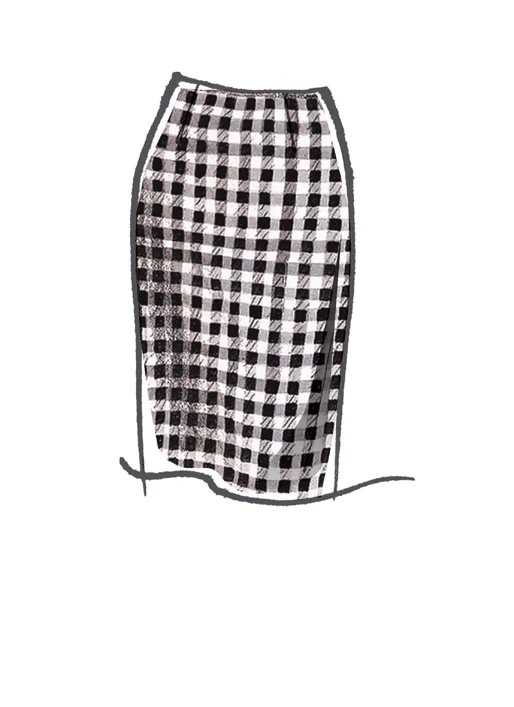 M8051 #MarieMcCalls - Misses' Pencil Skirts In Five Lengths (size: 14-16-18-20-22) - Image 4