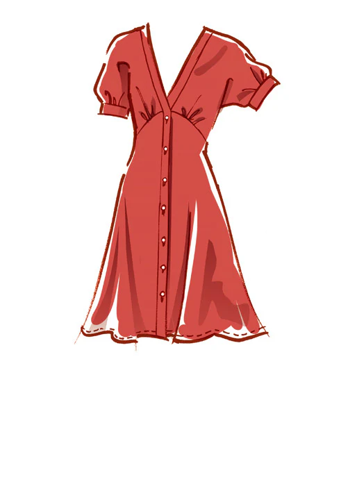 M8104 #DawnMcCalls - Misses' Dresses (size: 16-18-20-22-24) - Image 5
