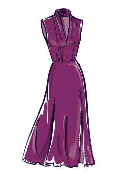 M8142 #NolitaMcCalls - Misses' Dresses (Size: 16-18-20-22-24) - Image 7