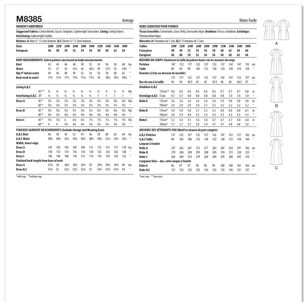 M8385 Women's Shirtdress - Image 2