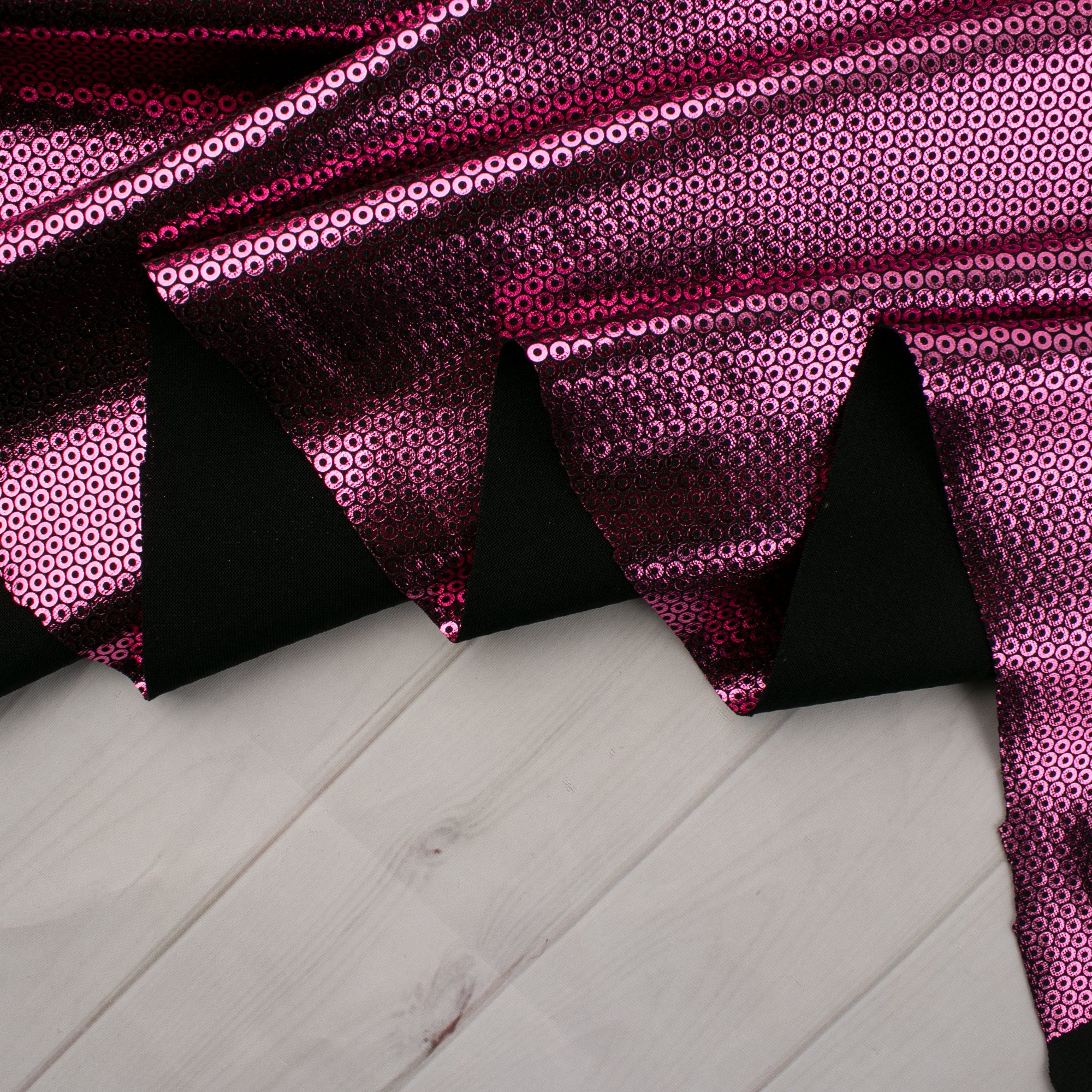 MARDI GRAS - Costuming Fabric - Solid - Magenta - Image 5