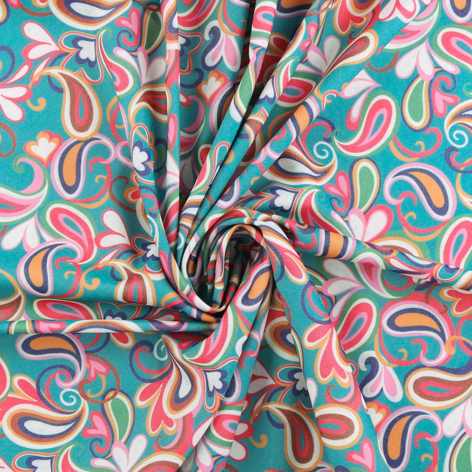 Medium Weight Twill - ALAMO - 001 - Teal - Image 2