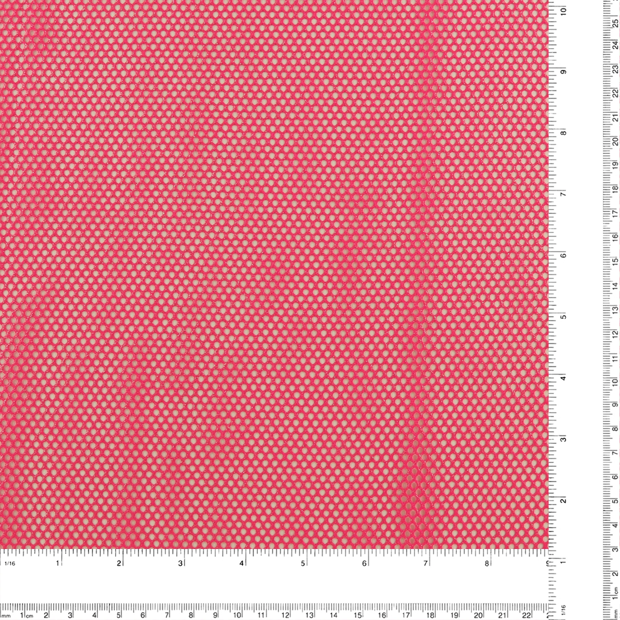 Mesh - JUSTIN & JUSTINE - 007 - Hot Pink - Image 3