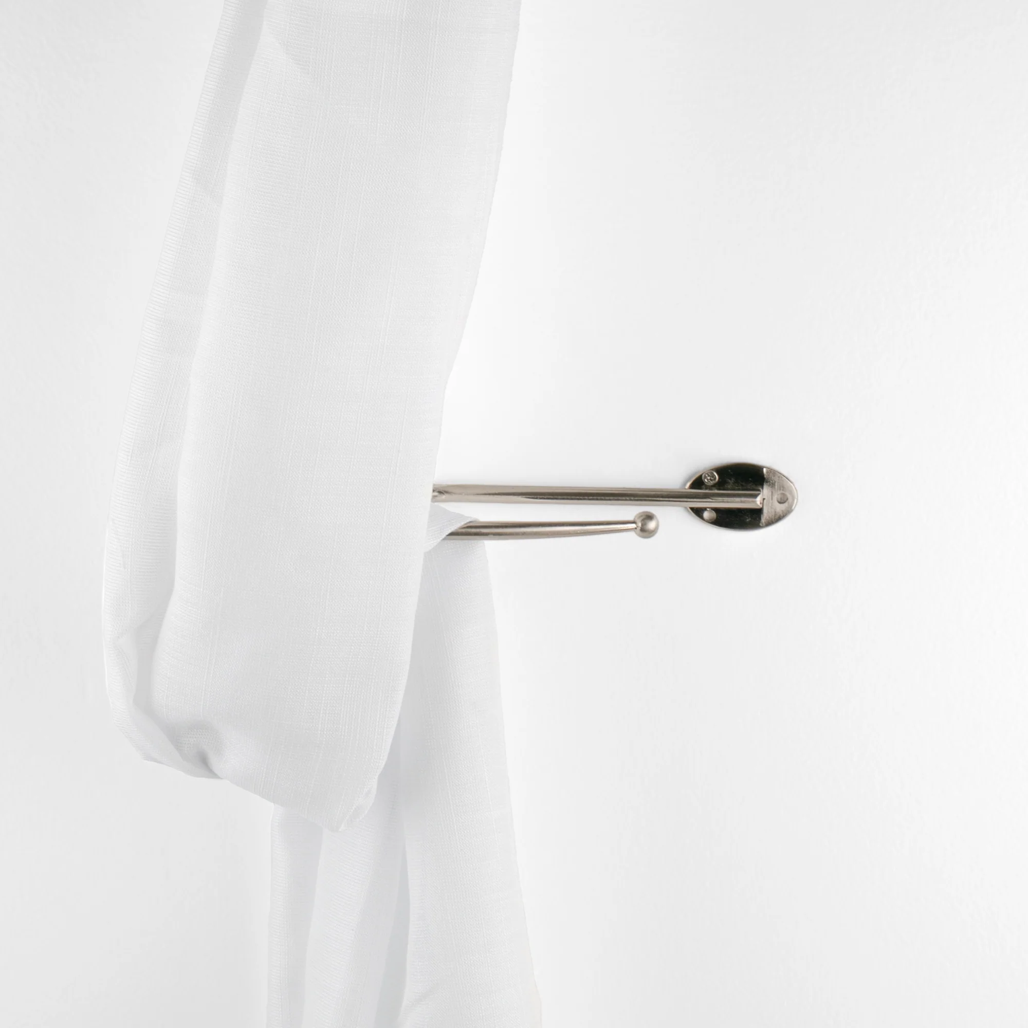 Metal Holdback - Simon - Brushed Silver - Image 2