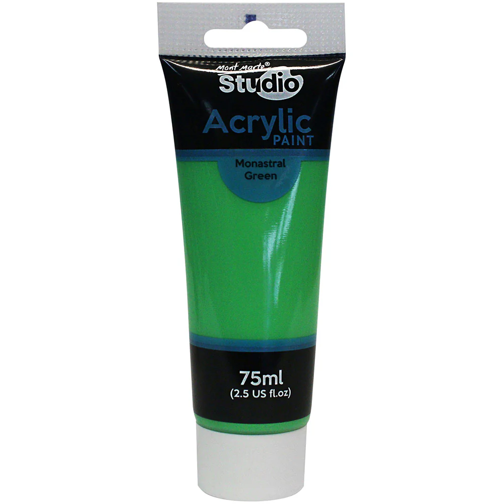 MONT MARTE Studio Acrylic Paint - 75ml - Emerald