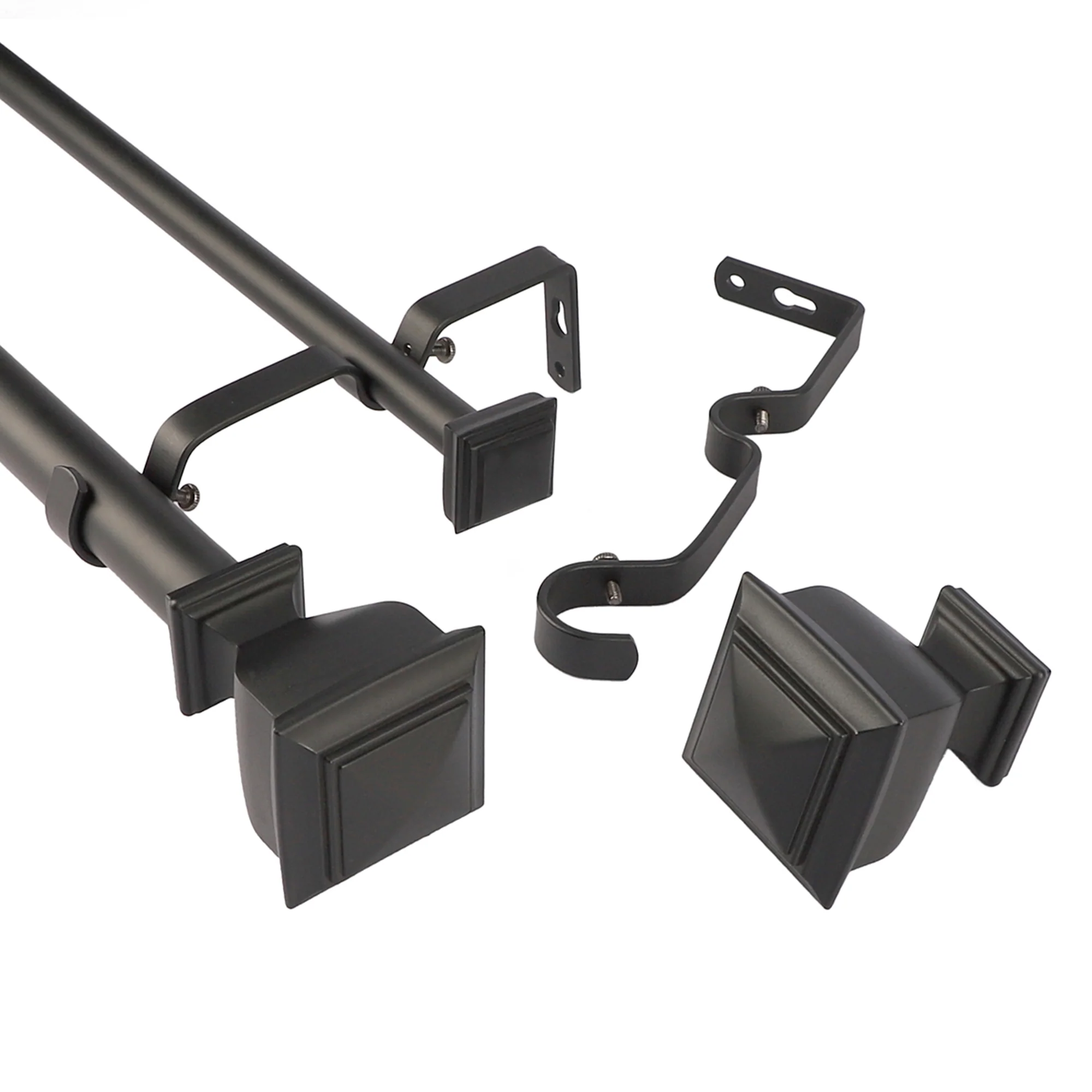 Napoleon - Metal Double Rod set - Black - Image 3
