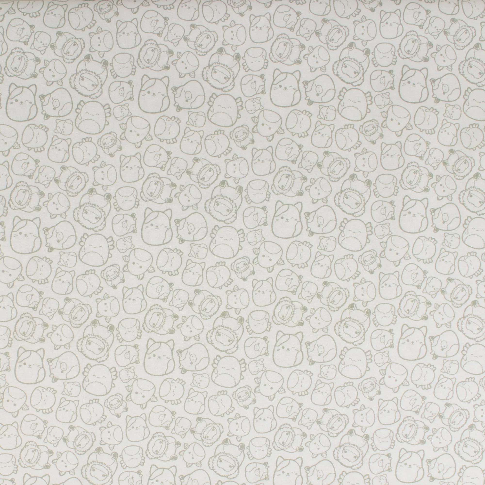 Northcott - Printed Cotton - «SQUISHMALLOWS» - 003 - White