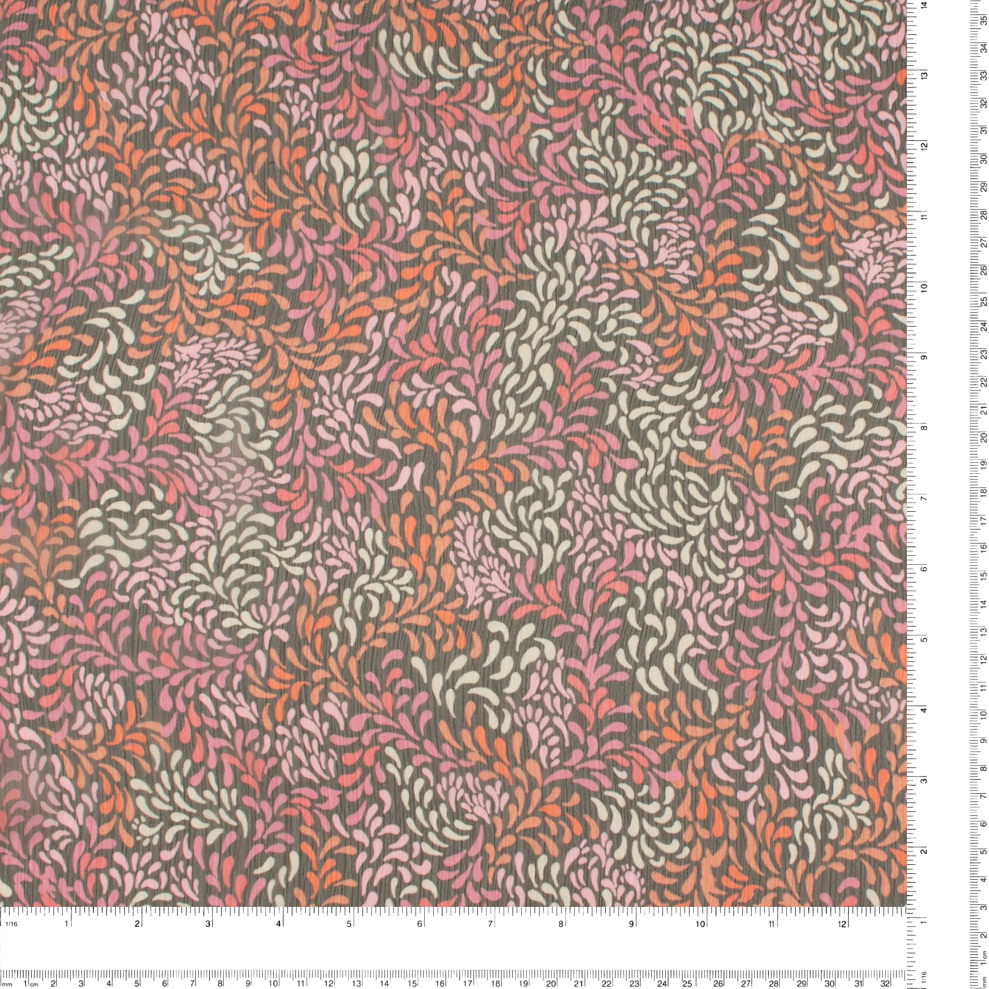 Novelty  Printed Chiffon - 280 - Black - Image 3