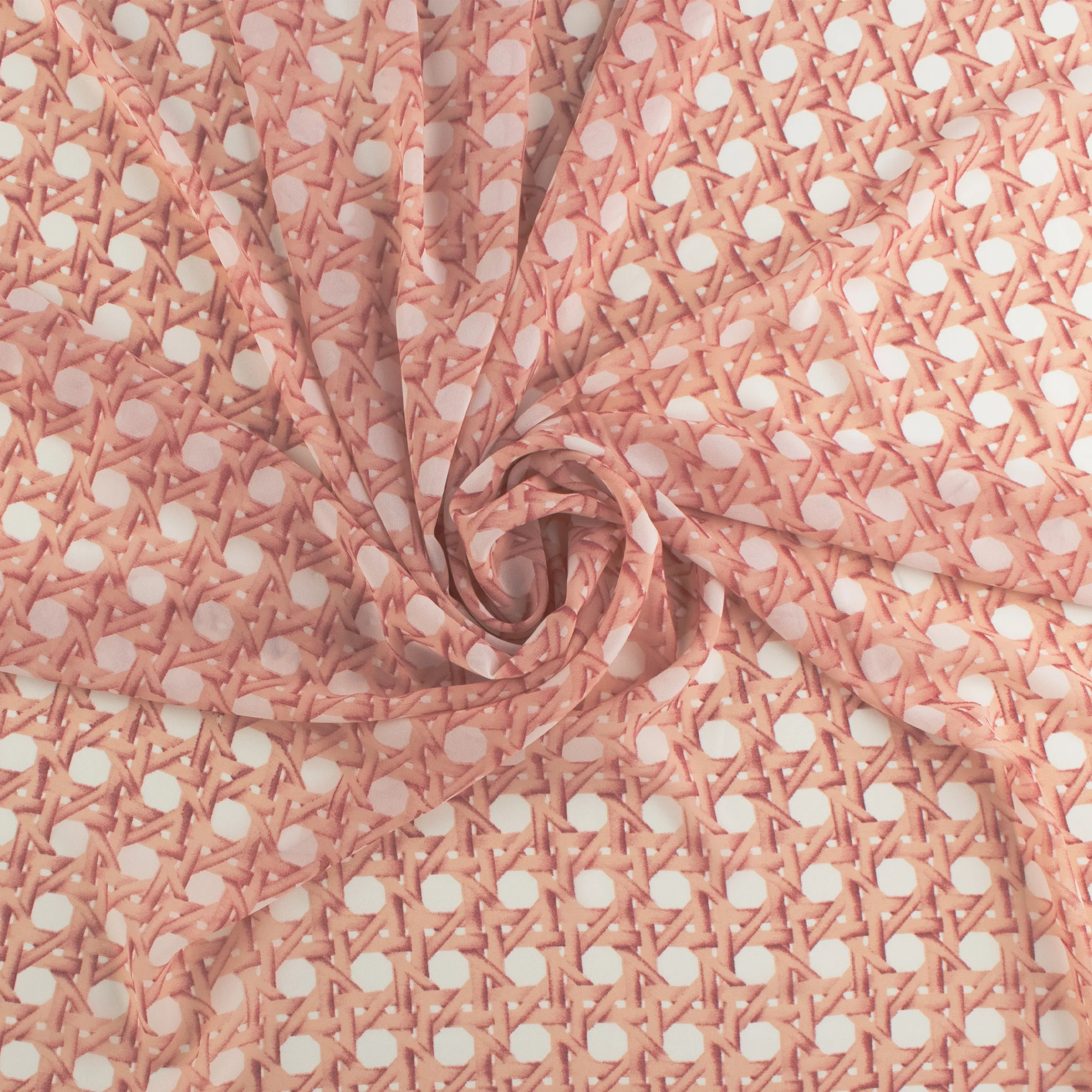 Novelty Printed Chiffon - 391 - Pink - Image 2