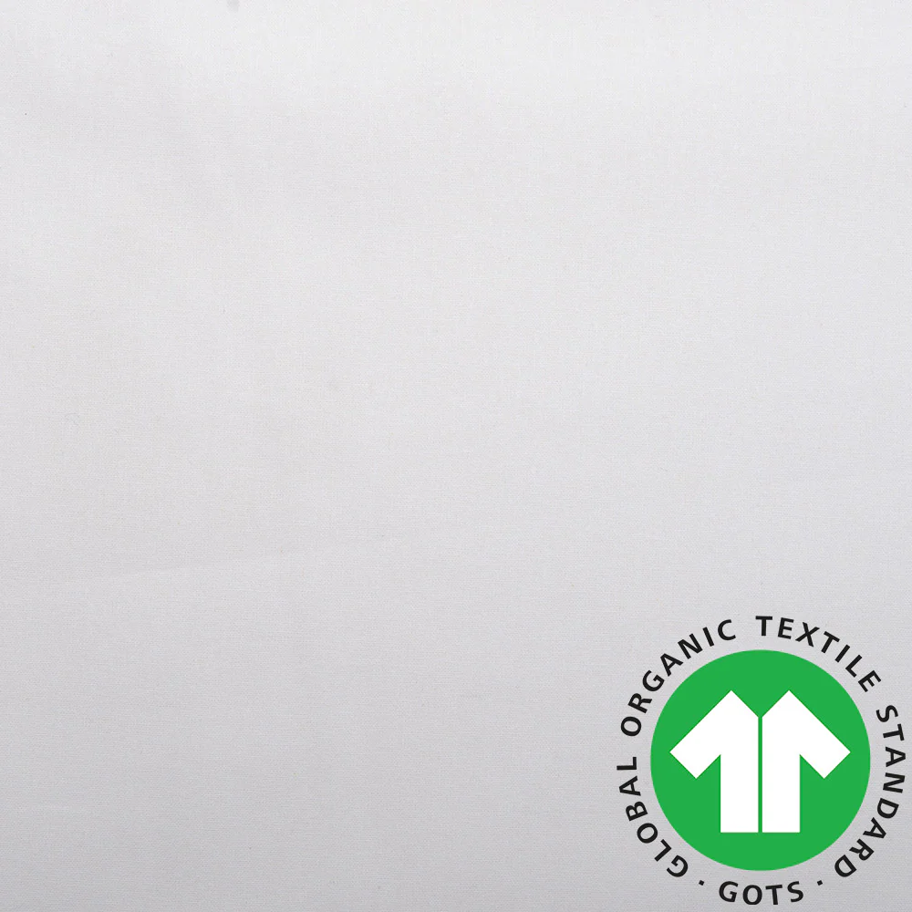 ORGANIC Solid Cotton - White