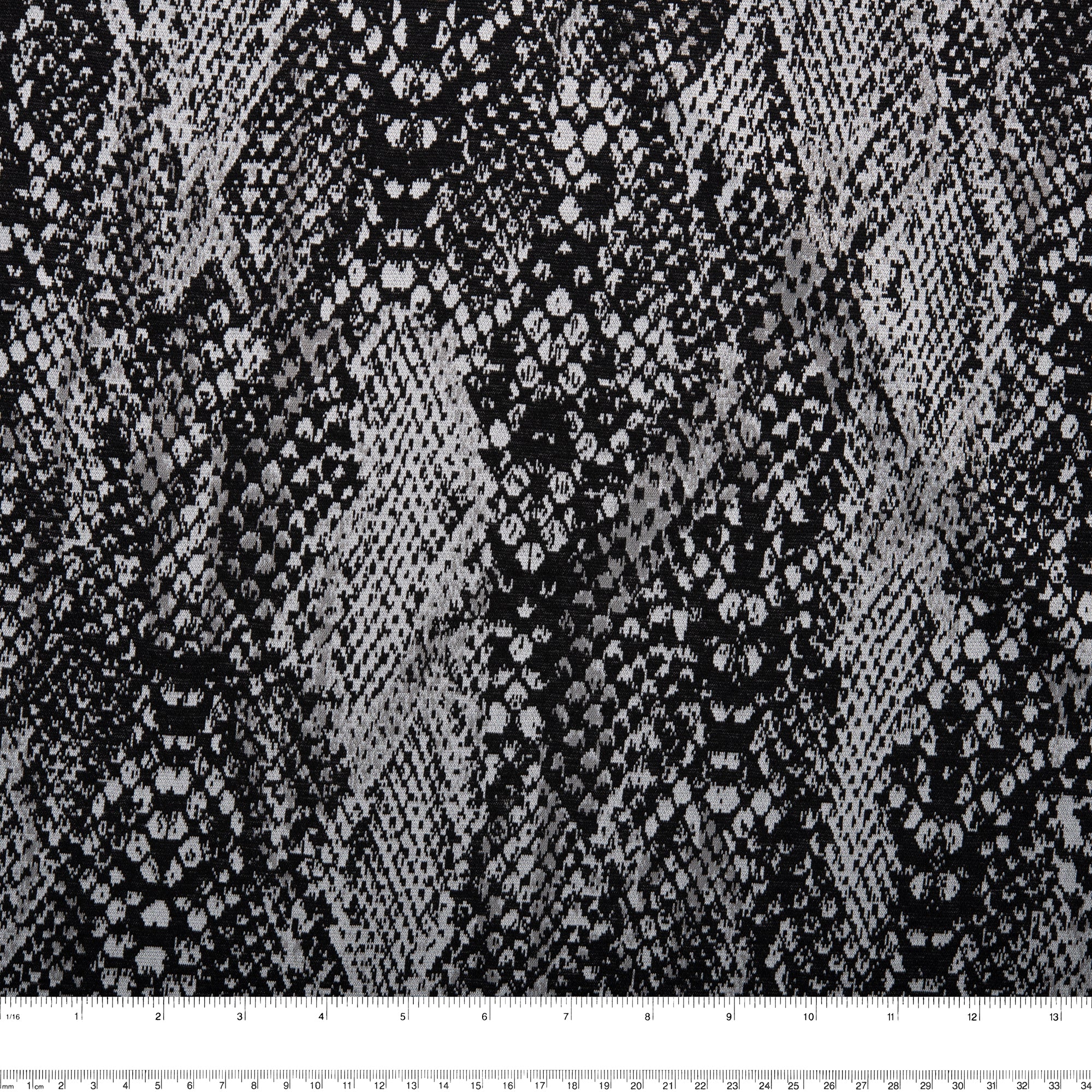 Plaid & Jacquard Fashion Knit - Snakes - Grey - Image 3