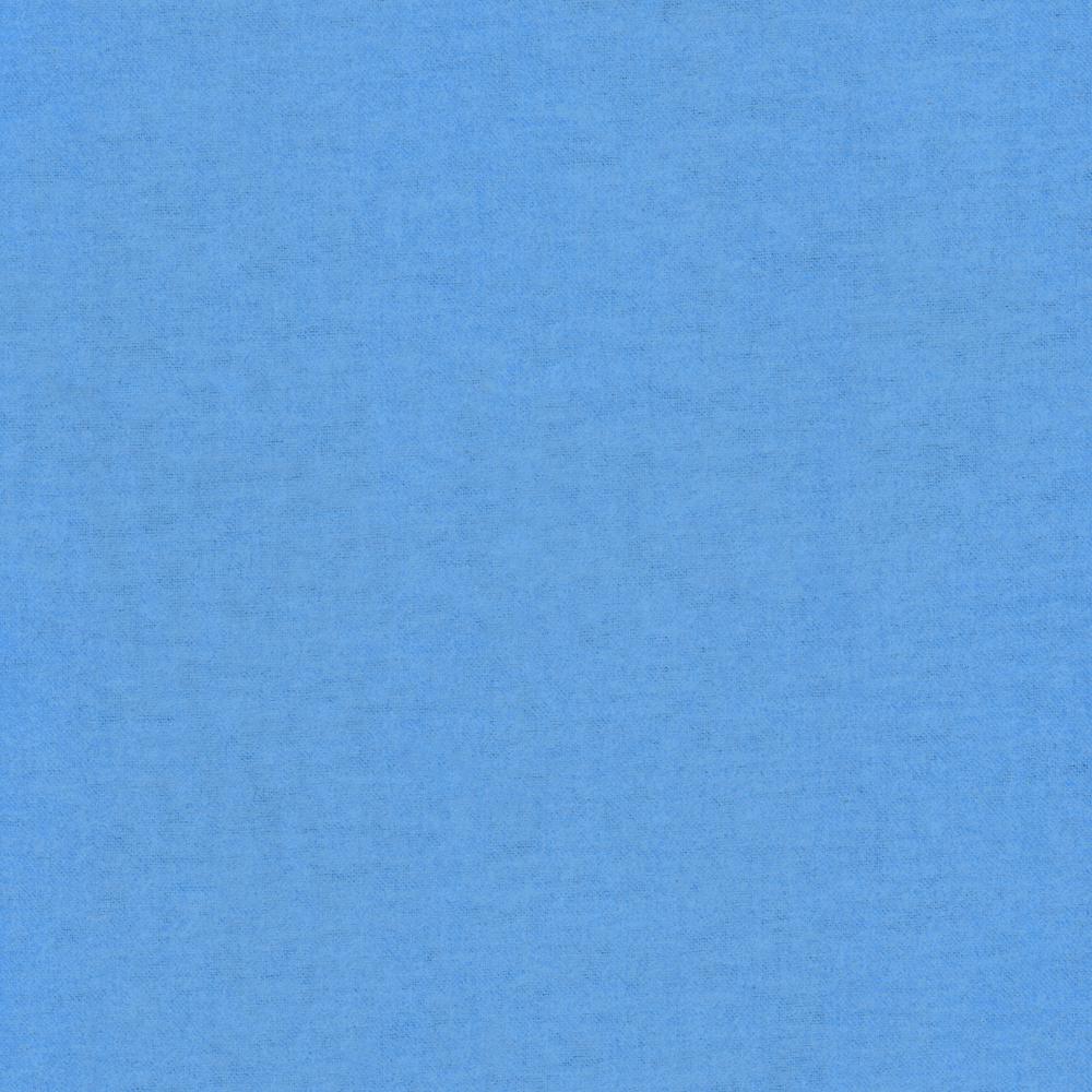 Plain Flannelette - Cornflower blue