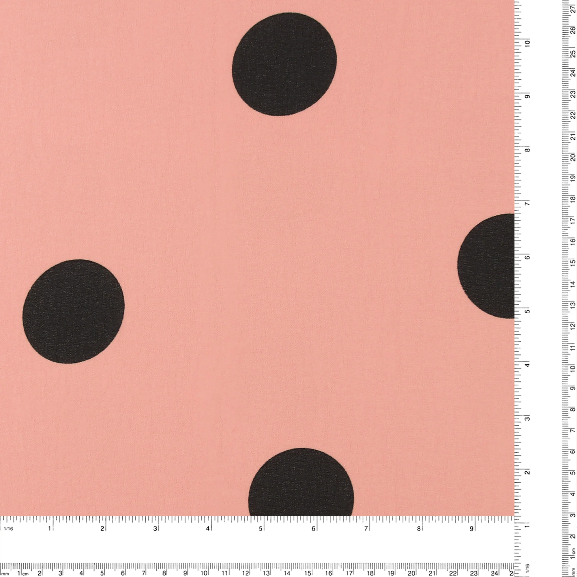 Polyester Print - CLARA - 009 - Salmon - Image 3