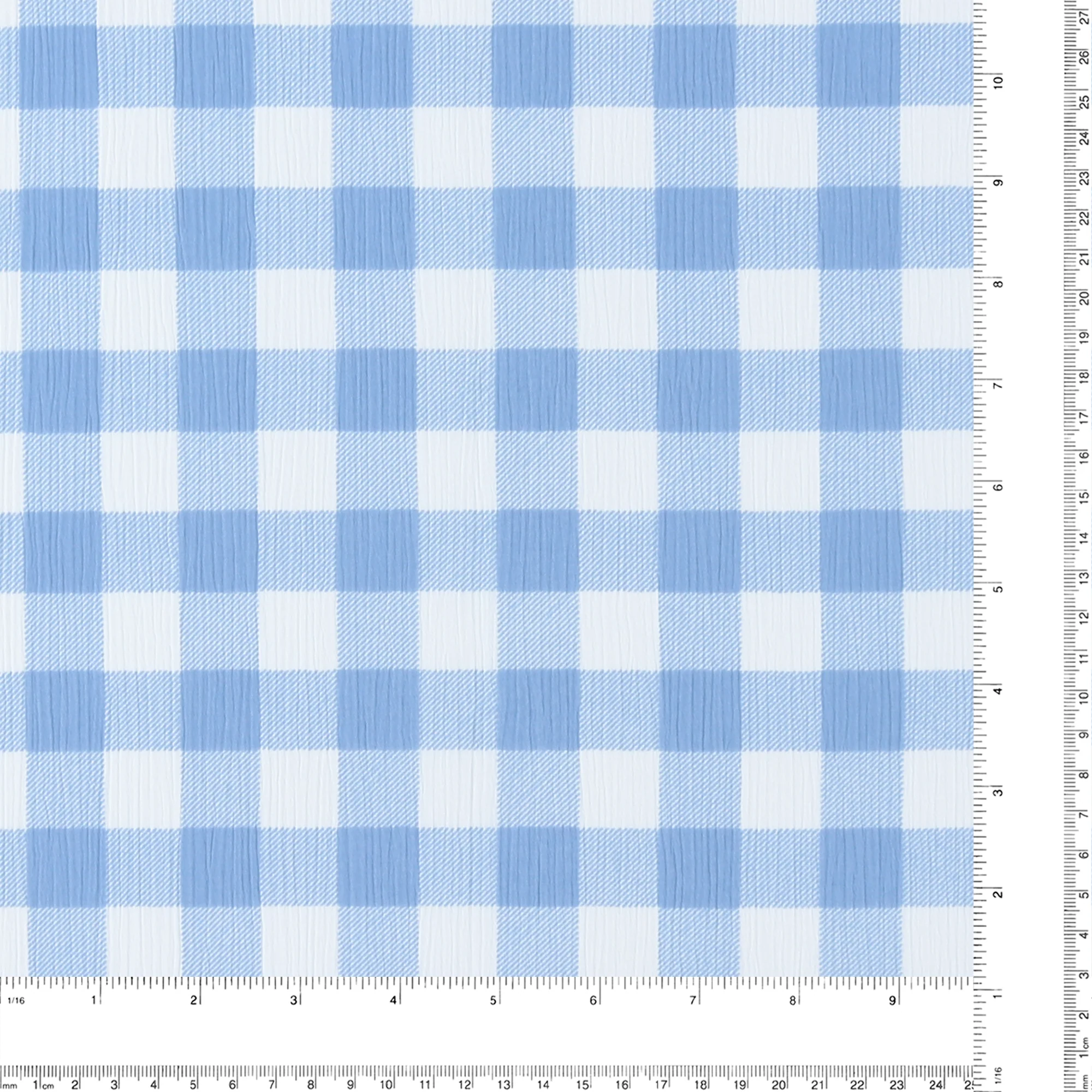 Polyester Print - CLARA - 023 - Blue - Image 3