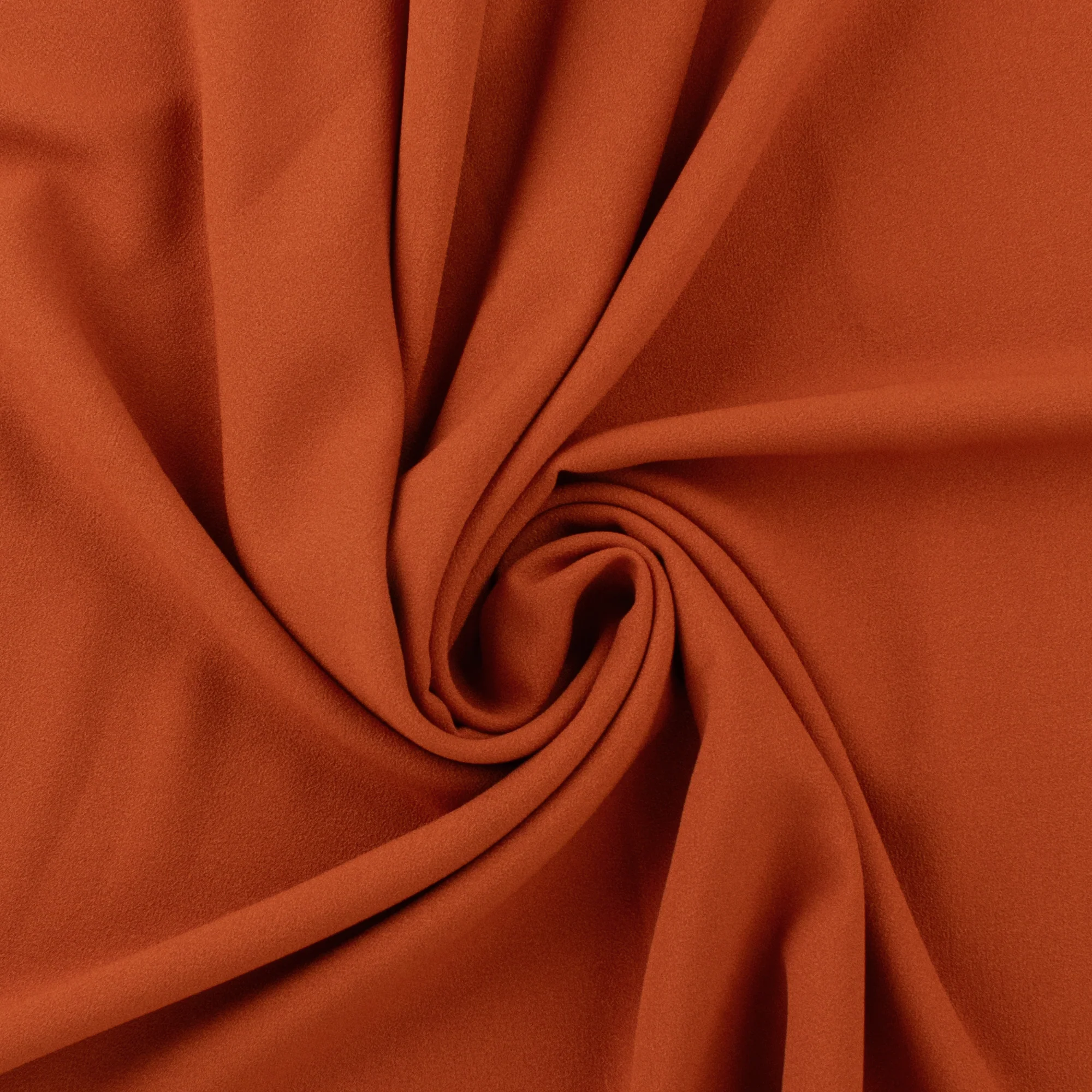 Polyester Solid - CLARA - 038 - Rust - Image 2