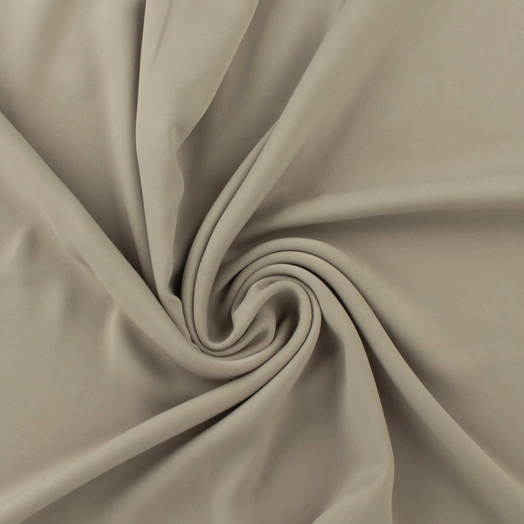 Polyester Solid - CLARA - 050 - Taupe - Image 2