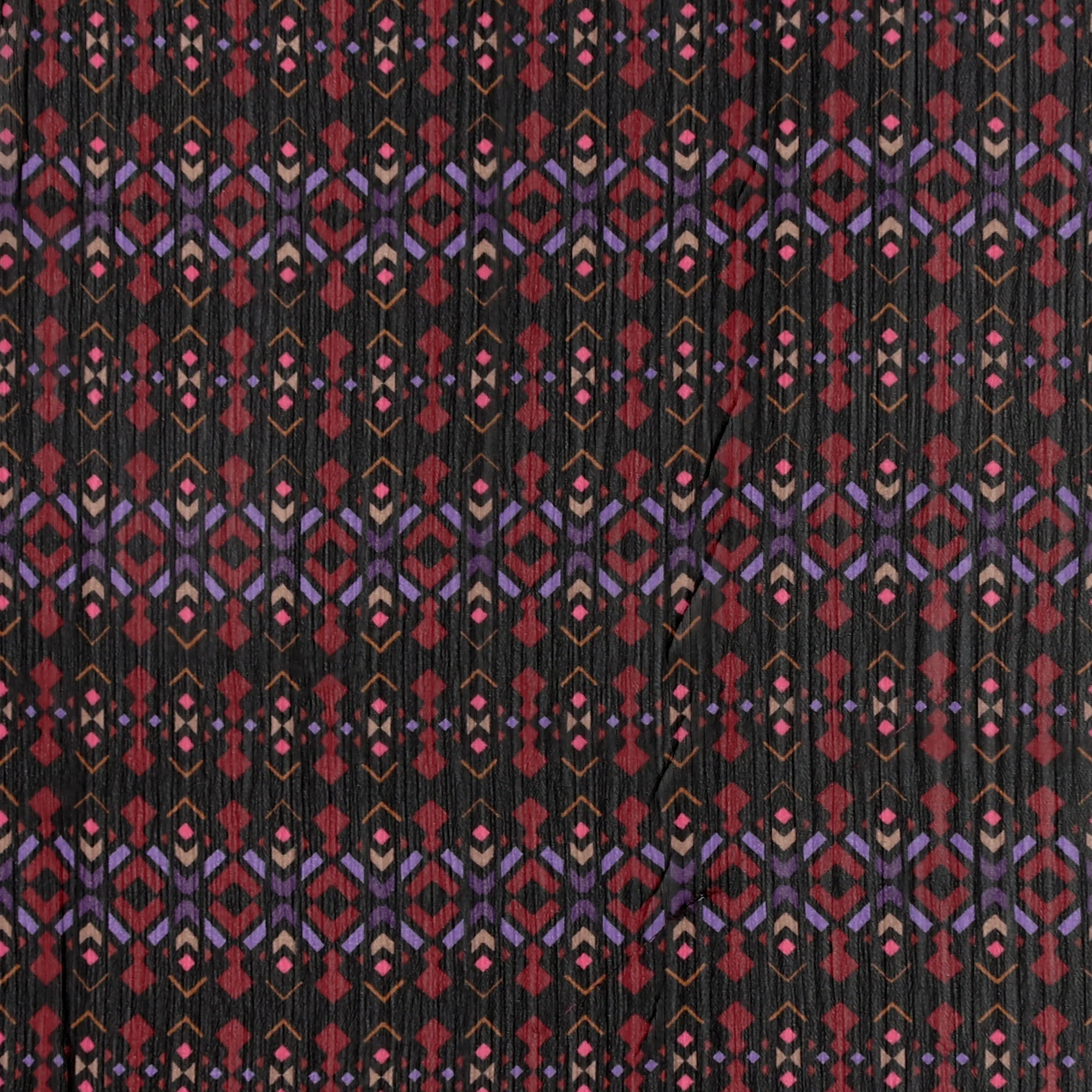 Printed Chiffon - ROTTERDAM - 002 - Black