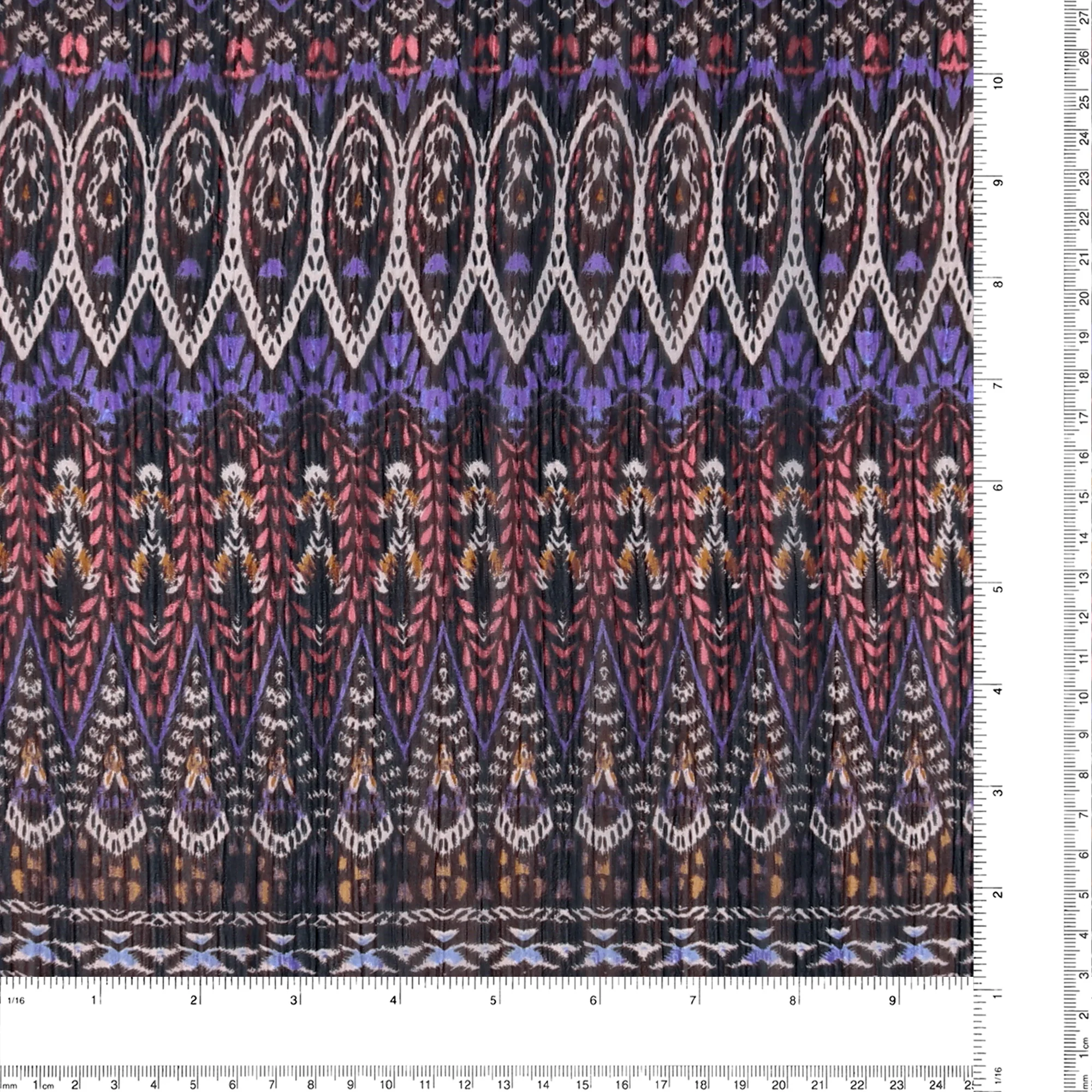 Printed Chiffon - ROTTERDAM - 007 - black - Image 3