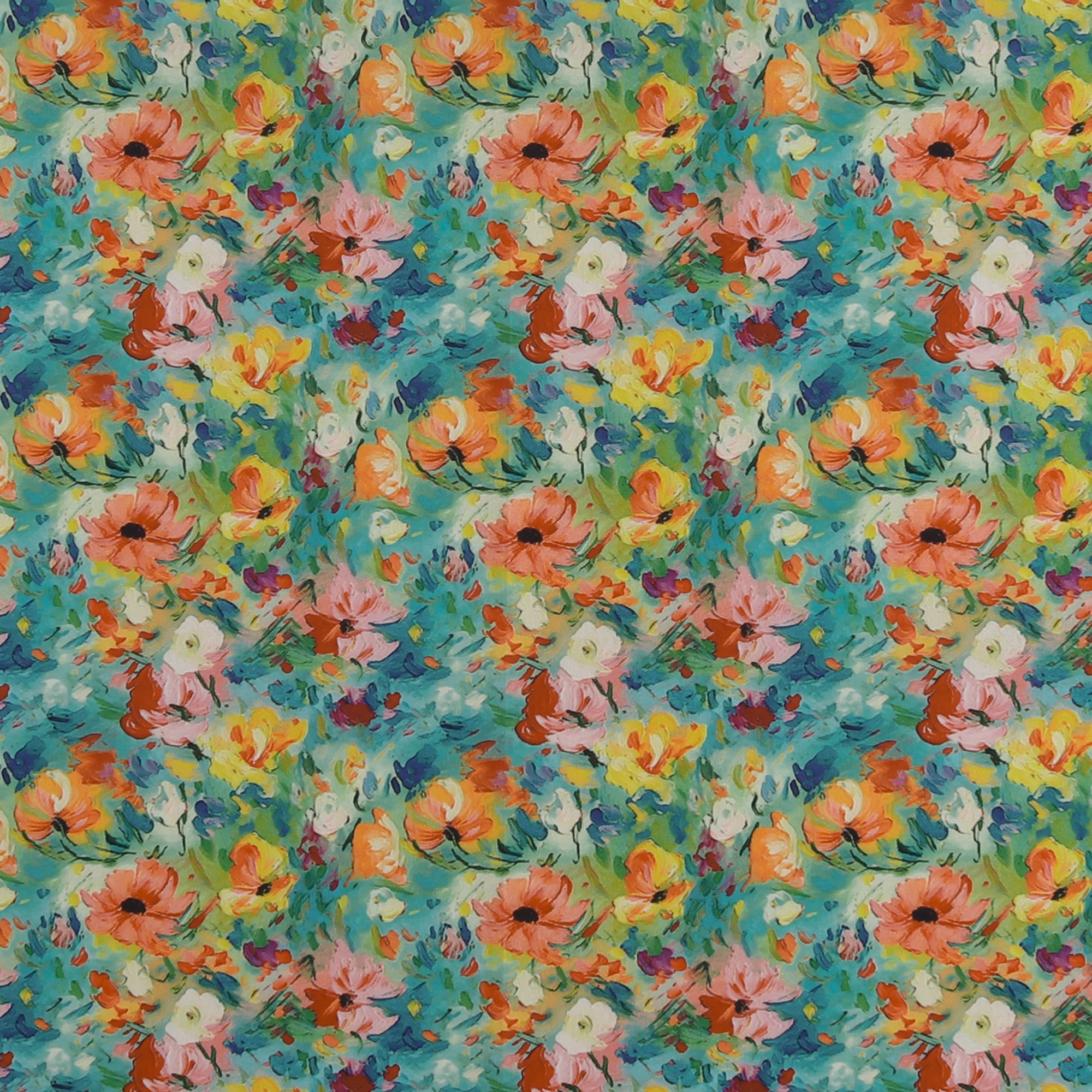 Printed Cotton - Floral Charm - 004 - Multi