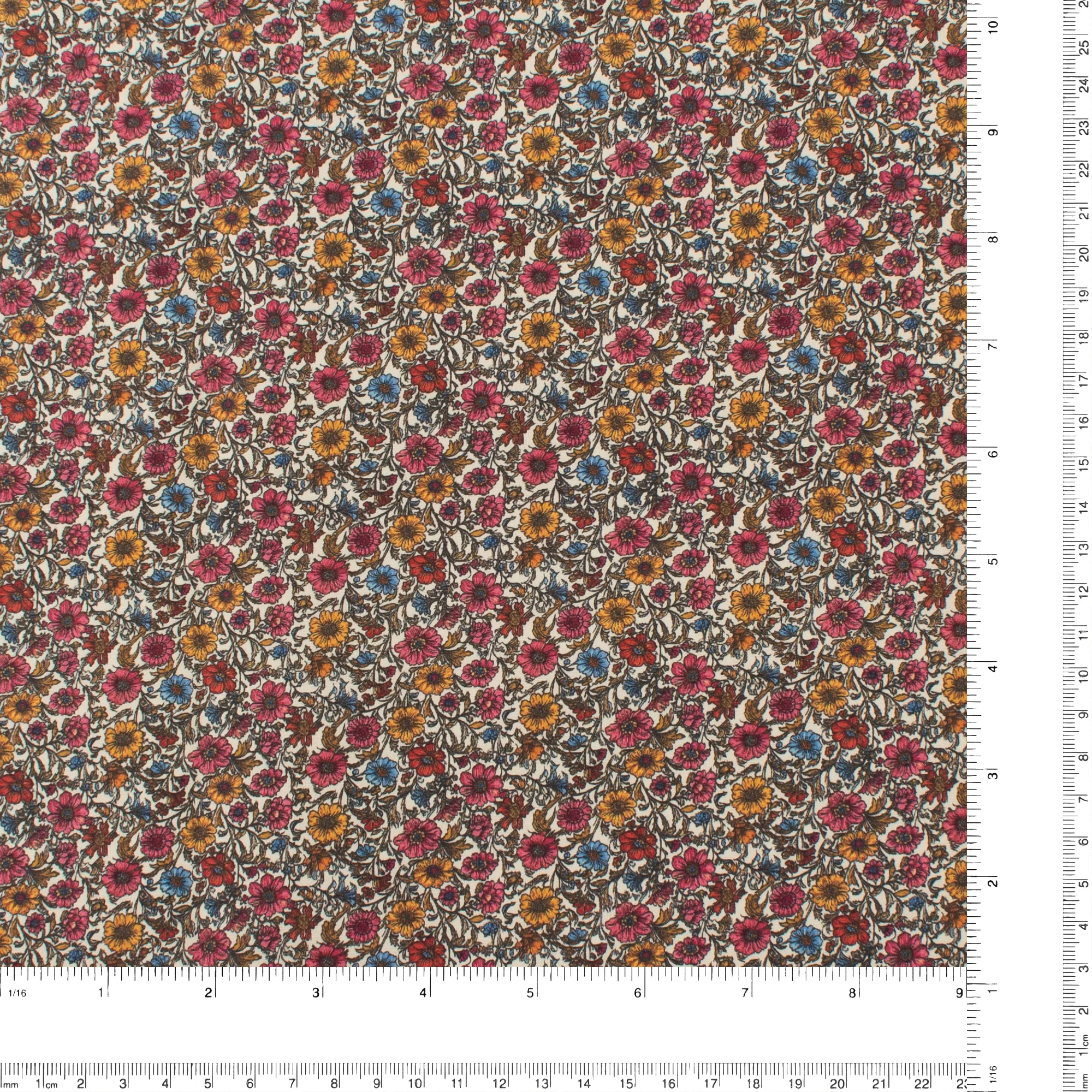 Printed Cotton - Lillibet Floral - 009 - Tapestry - Image 3