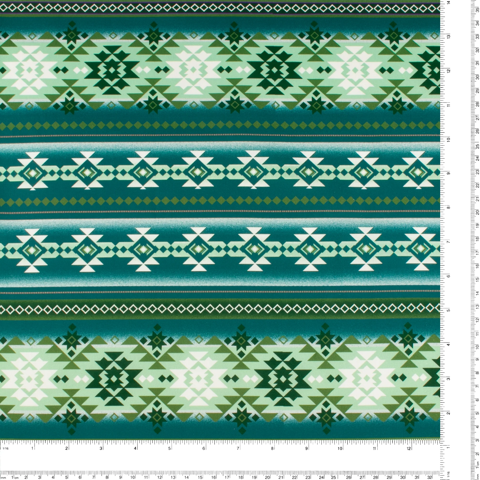 Printed Cotton - PRAIRIE CREEK - 008 - Green - Image 3