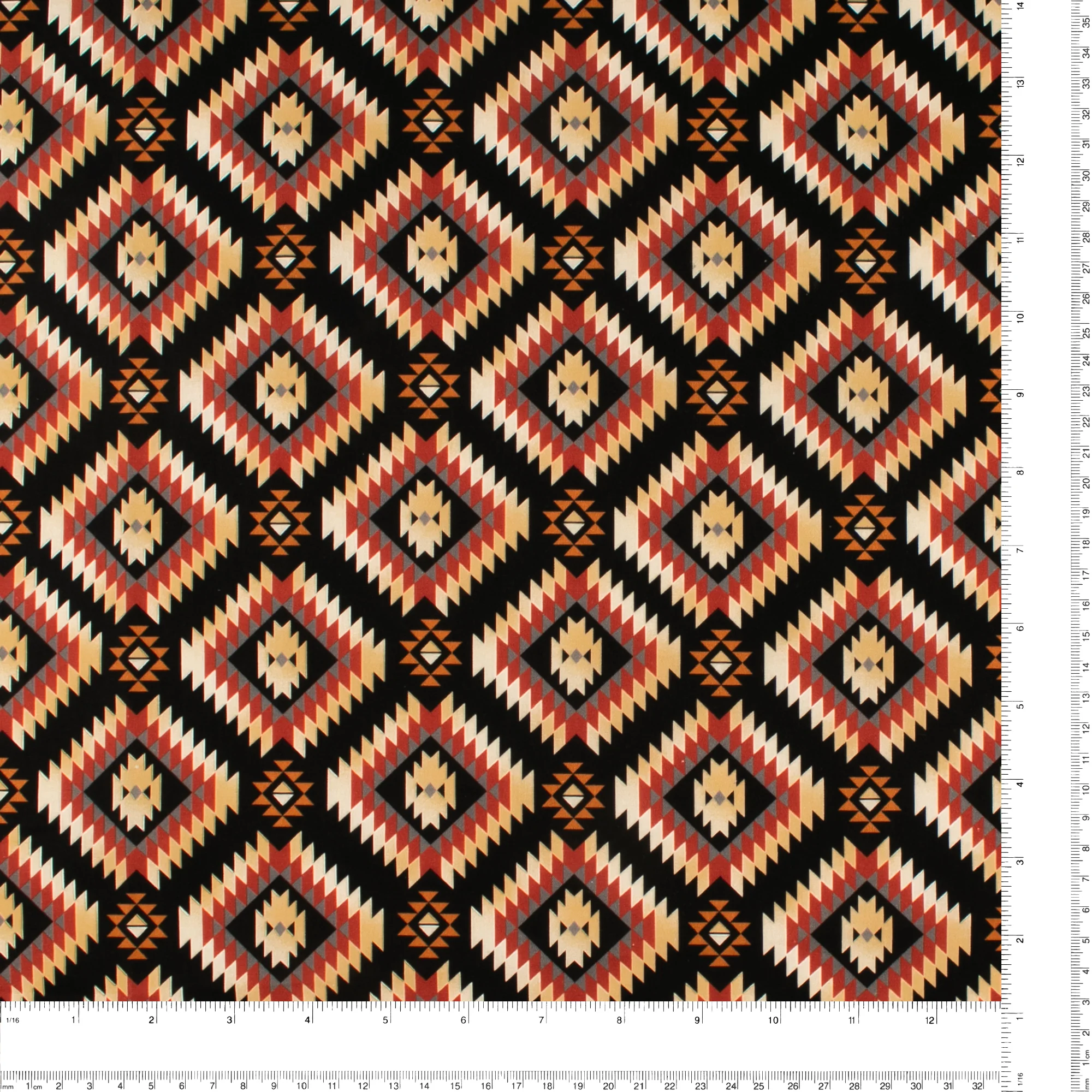 Printed Cotton - PRAIRIE CREEK - 011 - Black - Image 3