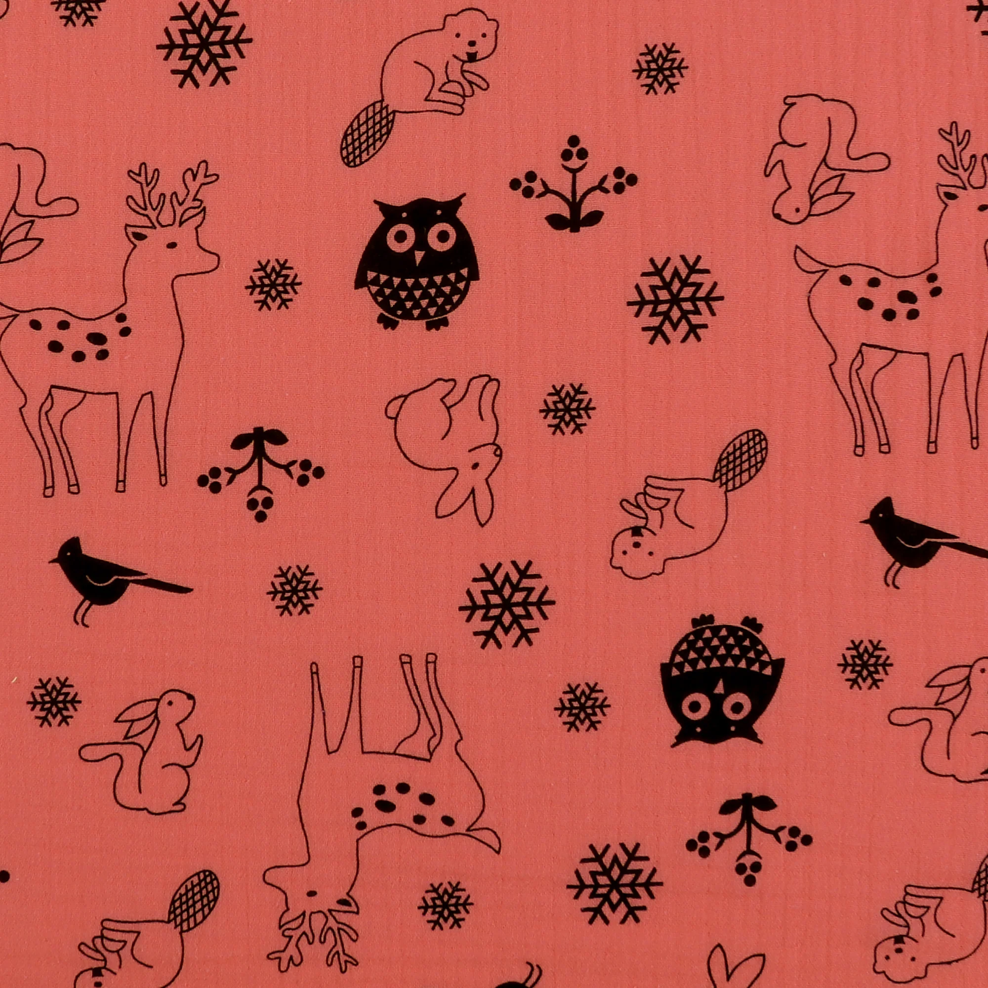 Printed Gauze Cotton - NAP TIME - 005 - Water Melon