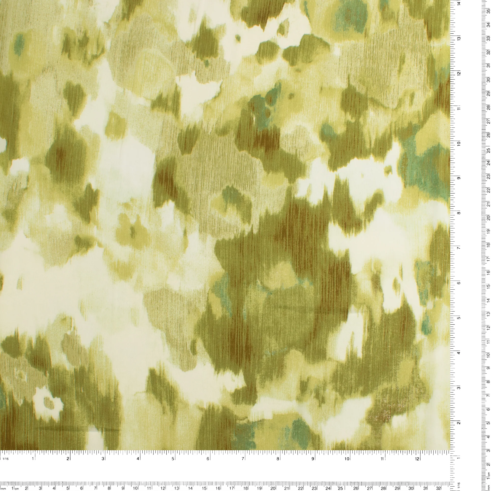 Printed Georgette - ILENE - 004 - Moss - Image 3