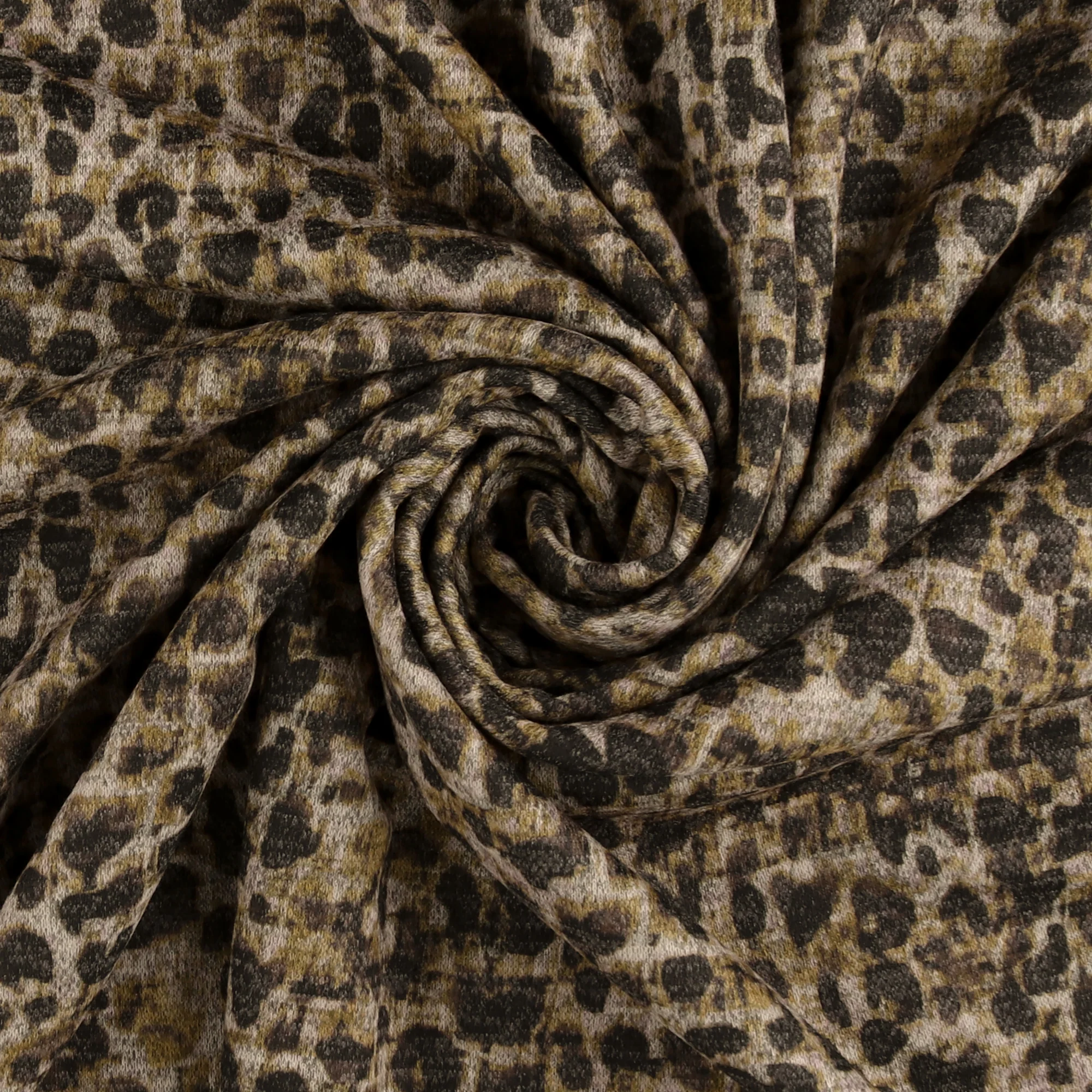 Printed Hacci Knit - NOVARA - 007 - Bark - Image 2