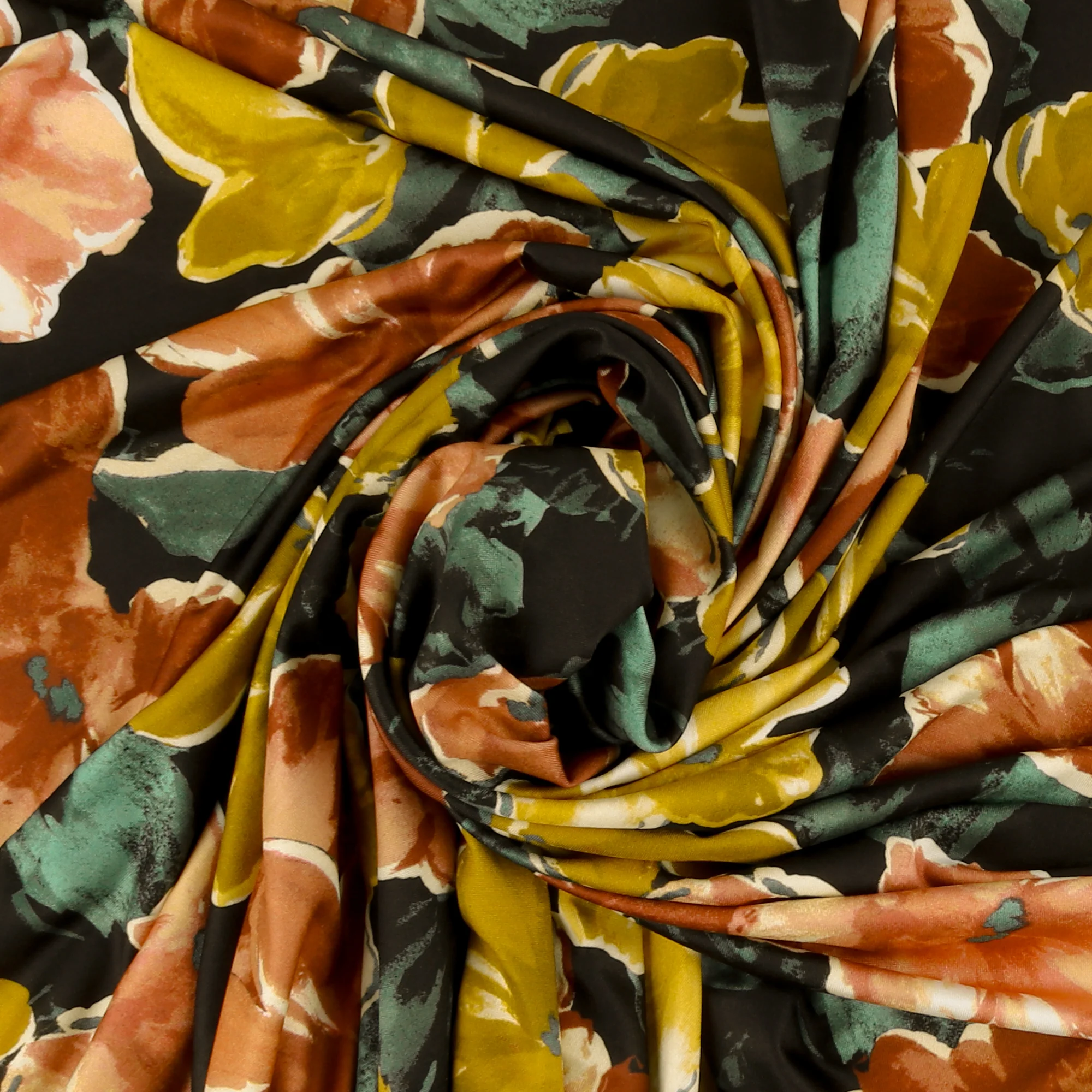 Printed Knit - DELPHINE - 003 - Wheat - Image 2