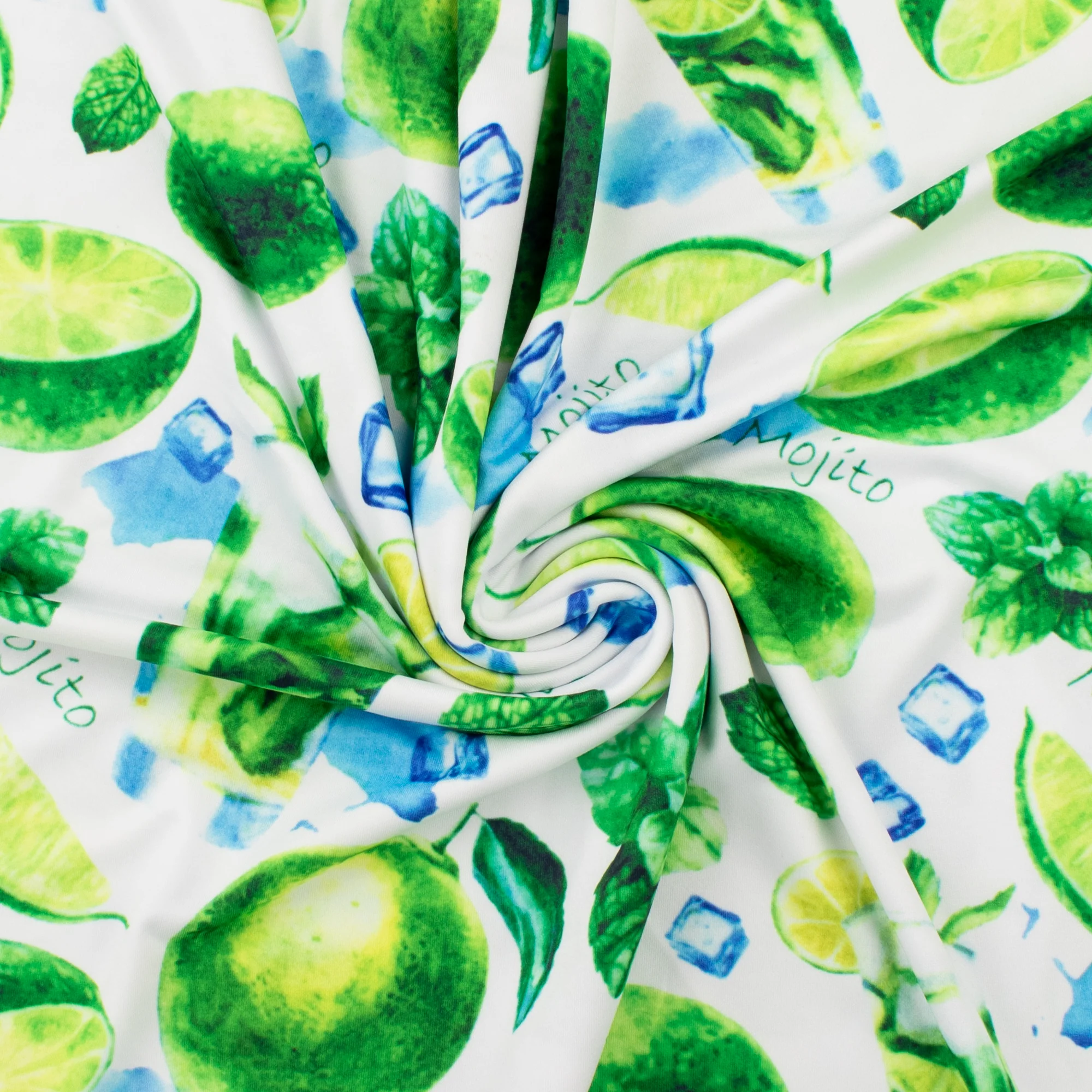 Printed knit - HAYLEY - 003 - Green - Image 2