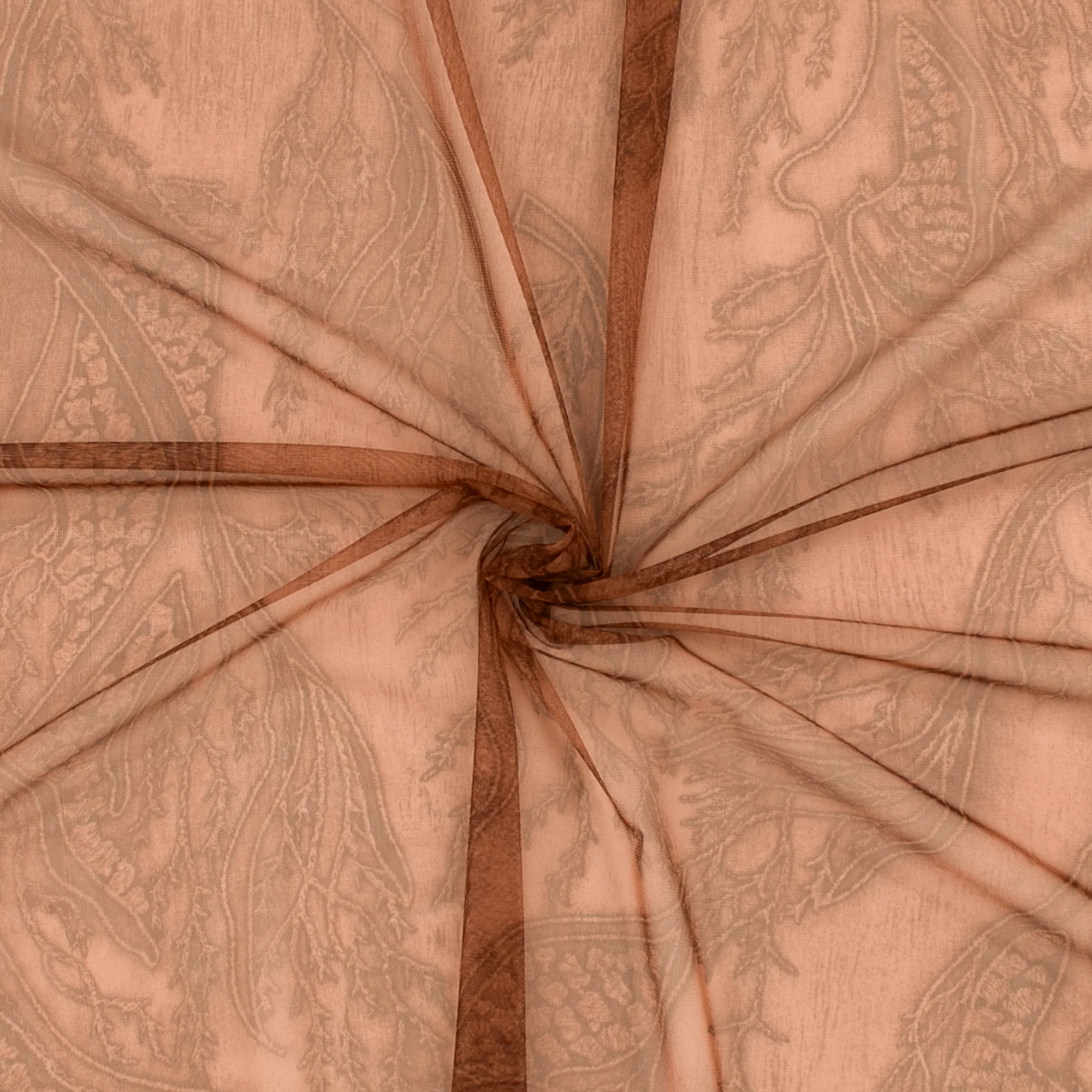 Printed Mesh - SAYLOR - 009 - Brown - Image 2