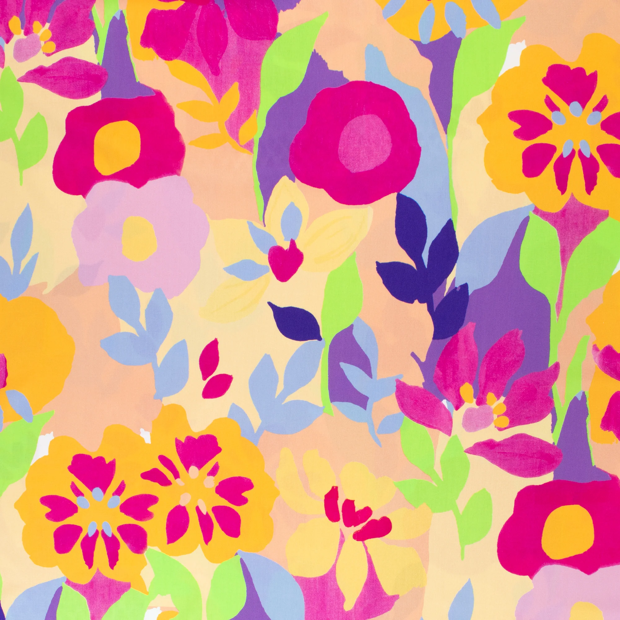 Printed Rayon Poplin - MILA - 013 - Multicolor